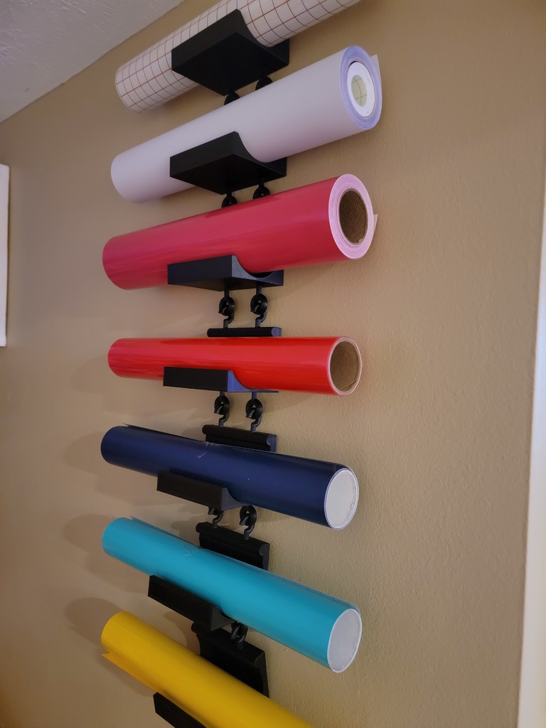 Wall Mountable Vinyl Roll Holder