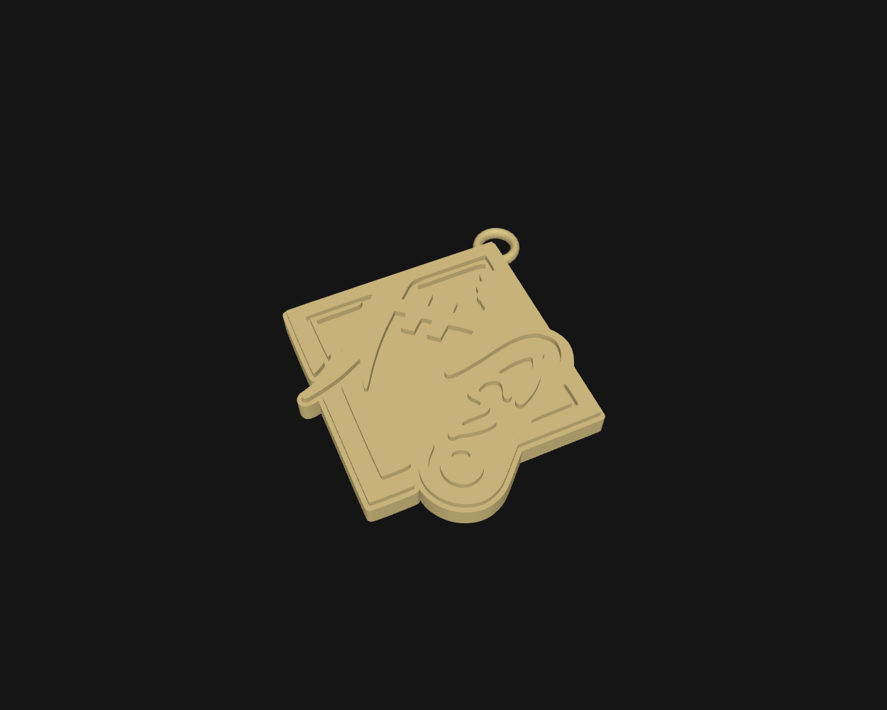Jujutsu Kaisen Keychain: Geto (2)