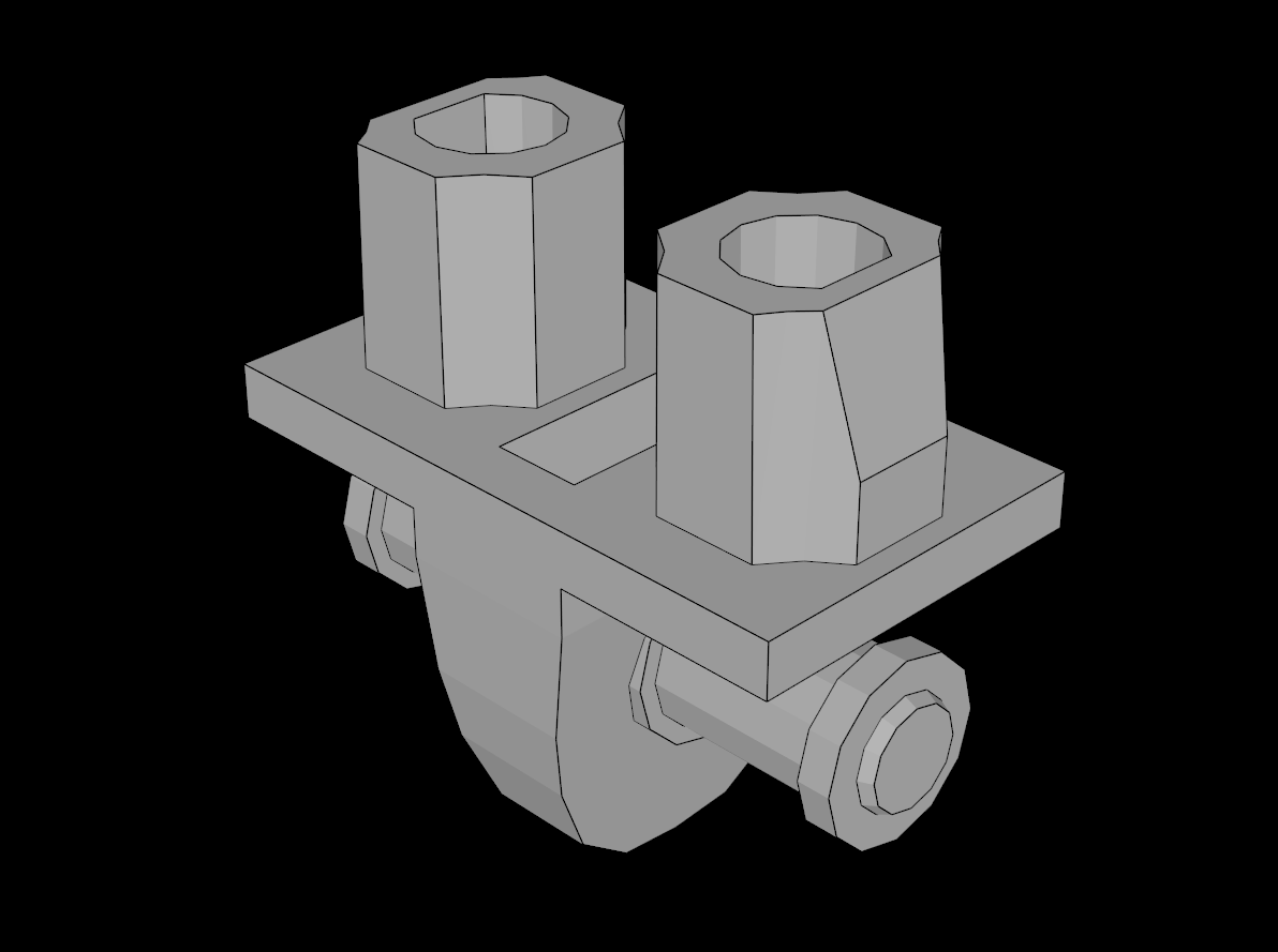 Lego Compatible (13249.dat) Hips Mechanical