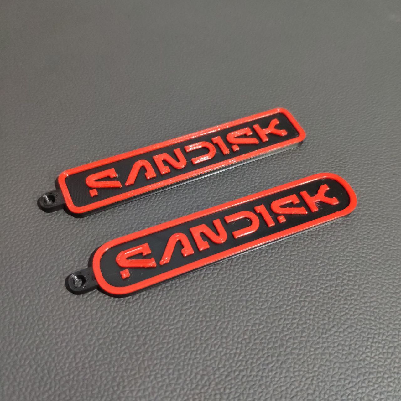 The New Sandisk Logo Keychain