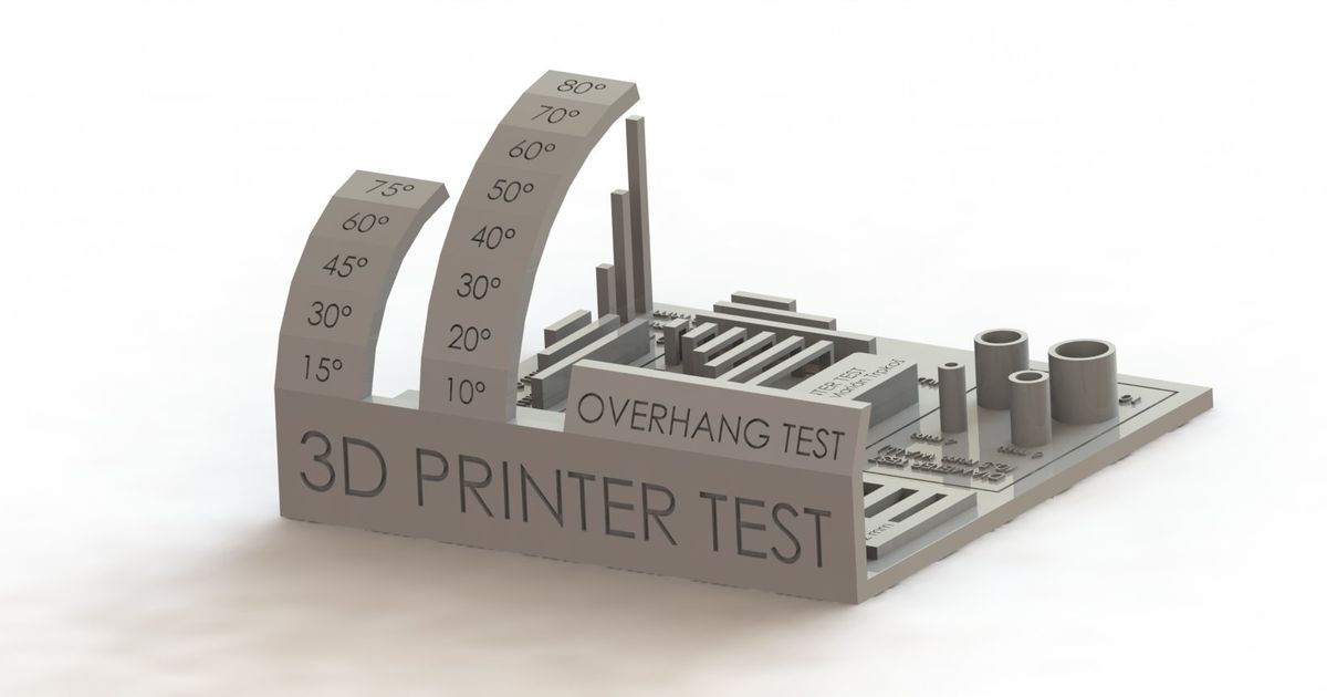 All In One 3D Printer test by Pixel Crafter | Download free STL model ...