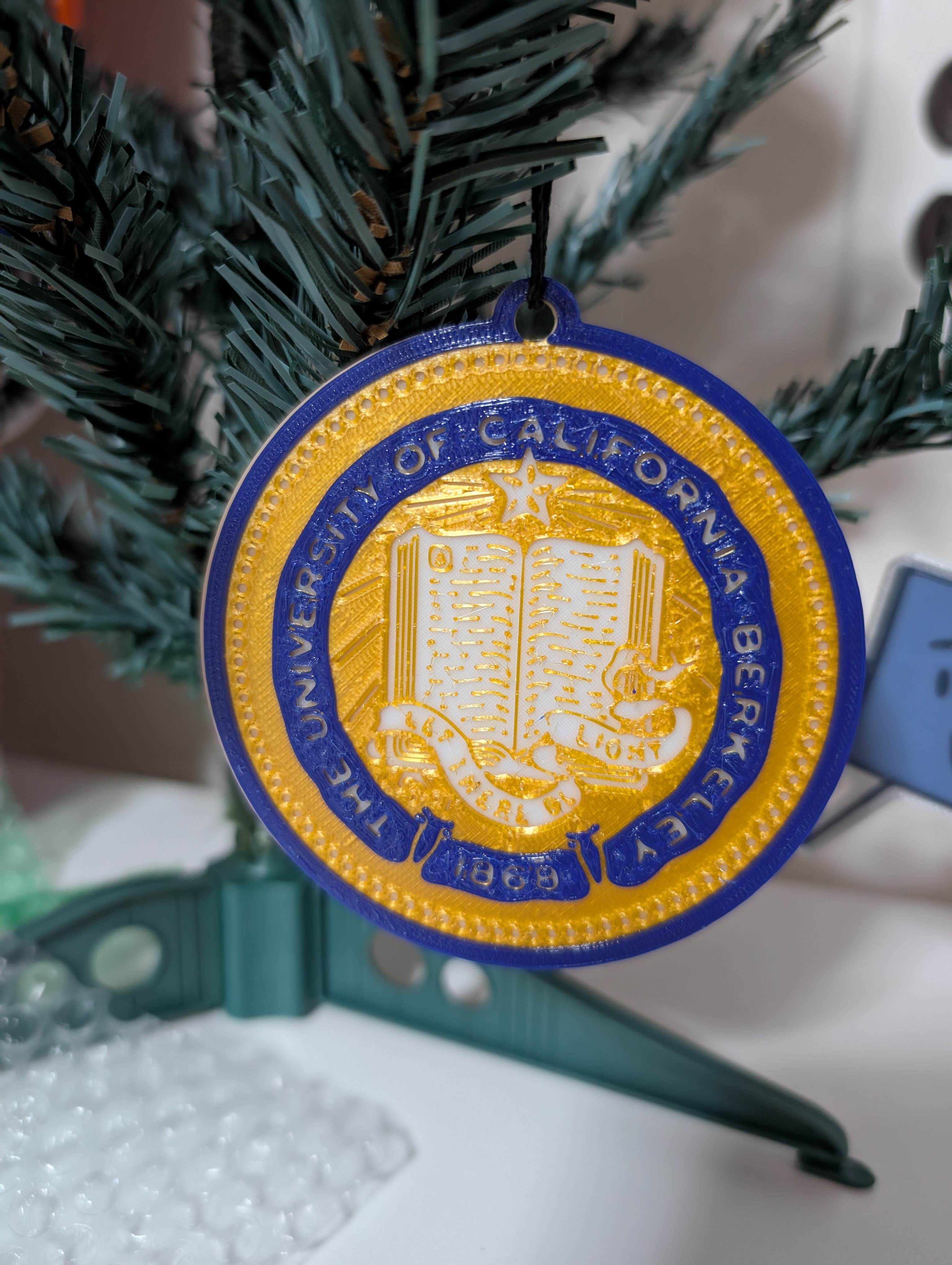 University of California Berkeley Seal Multicolor Logo
