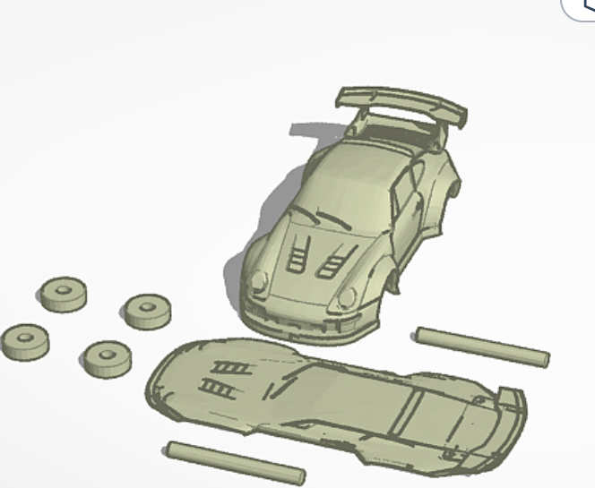 porsche 911 put together car