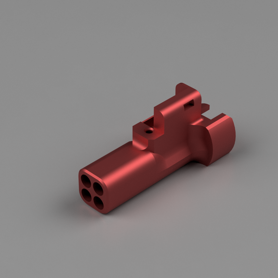UBBI Toolhead Filament and sensor Hub 3D model thumbnail