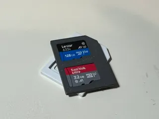 Two Micro SD Cards to SD Card Adapter