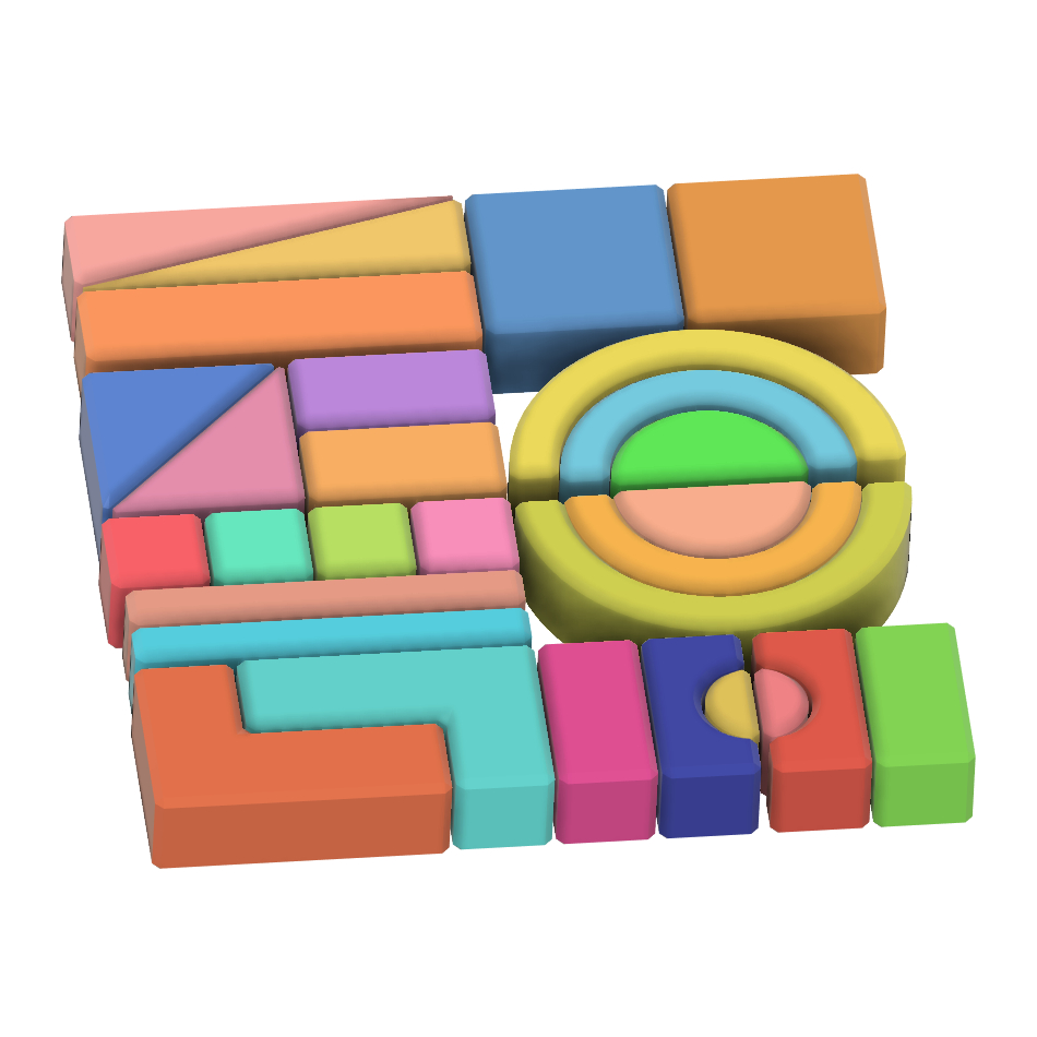 building blocks - SET A by takwah | Download free STL model ...