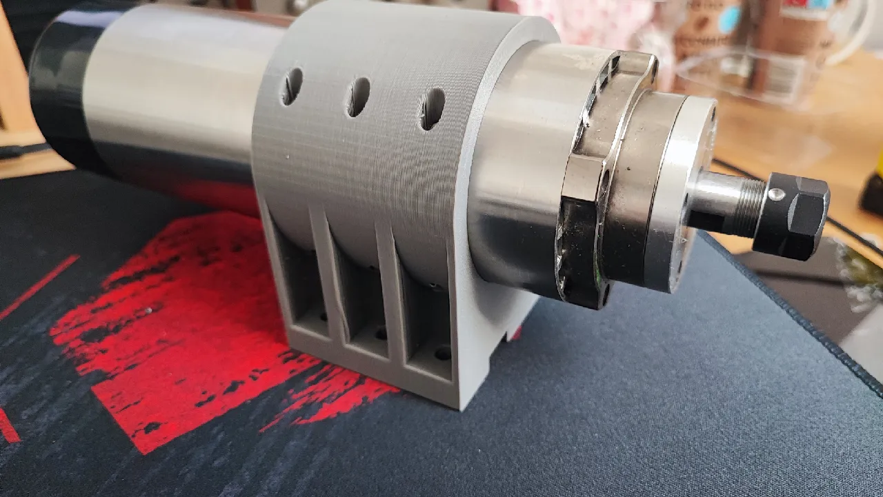 Spindle holder 65mm for CNC TTC-450 by Krtecany | Download free STL ...
