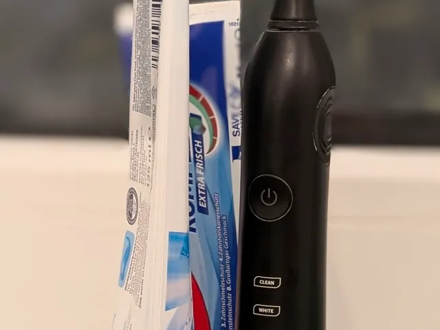 Toothbrush & Toothpaste Holder