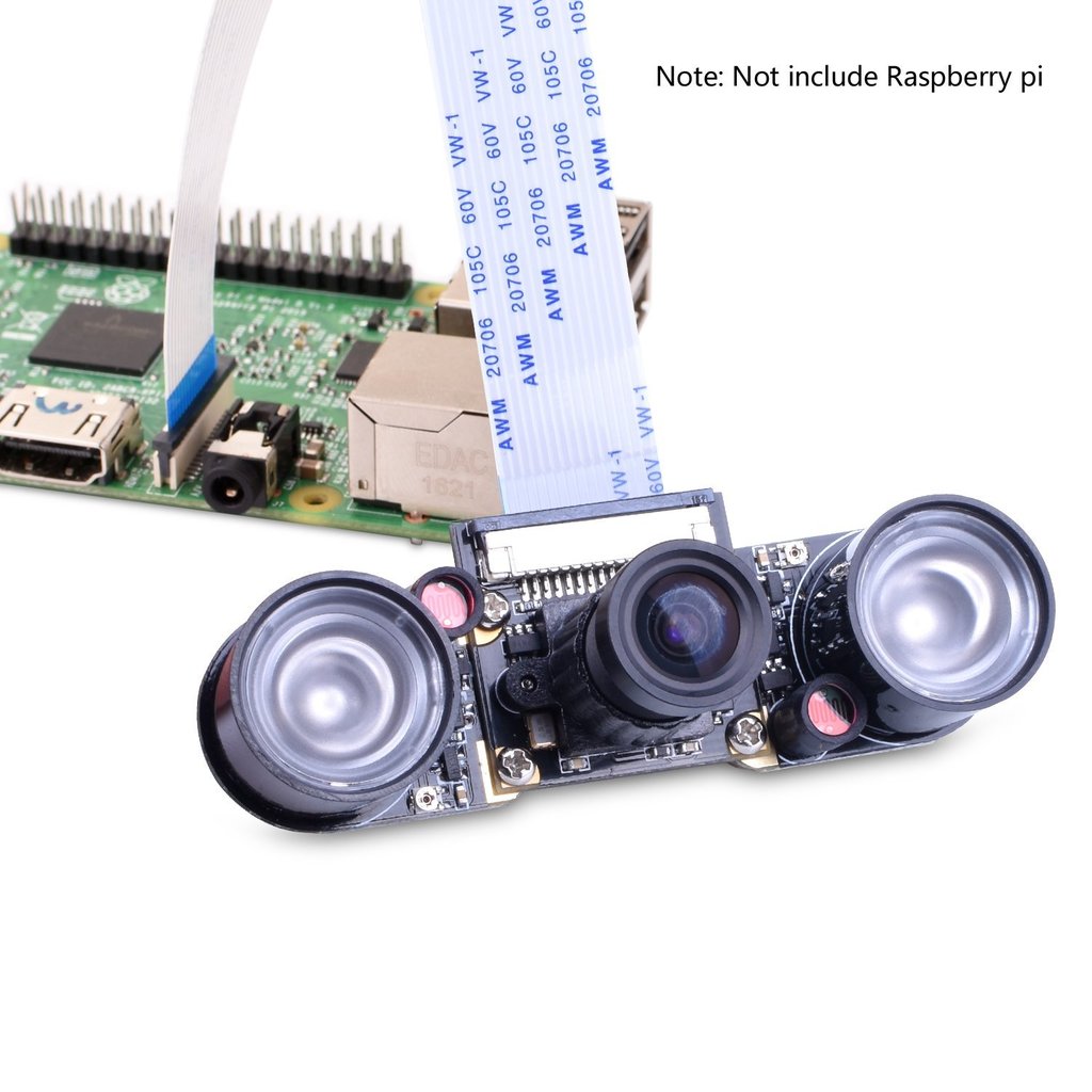 Raspberry Pi Night Vision Camera Case by MarcElbichon Download free
