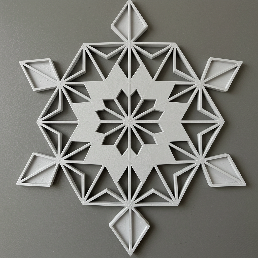 Snowflake decor