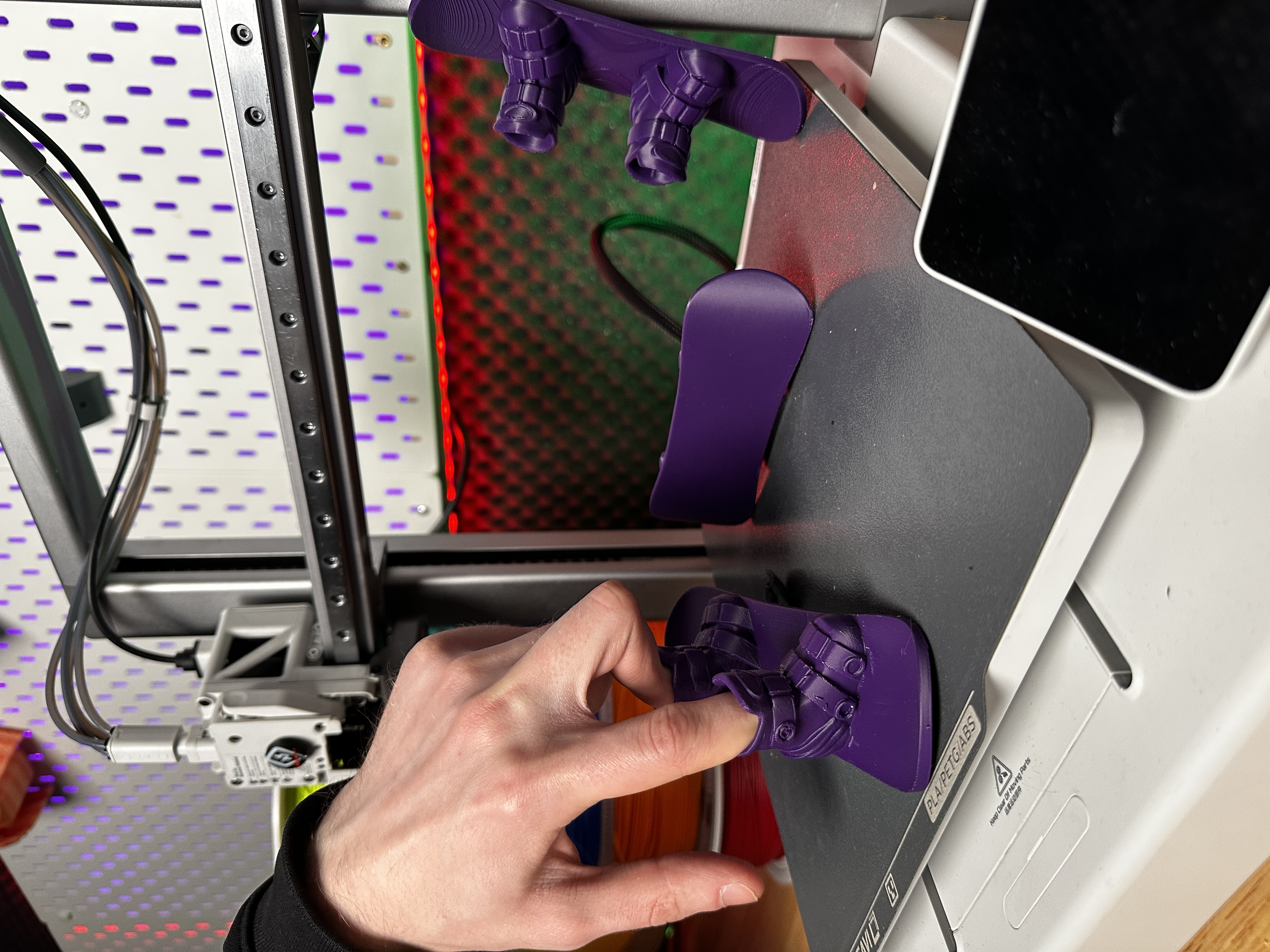 Miniatura 3 do modelo 3D Finger Snowboard