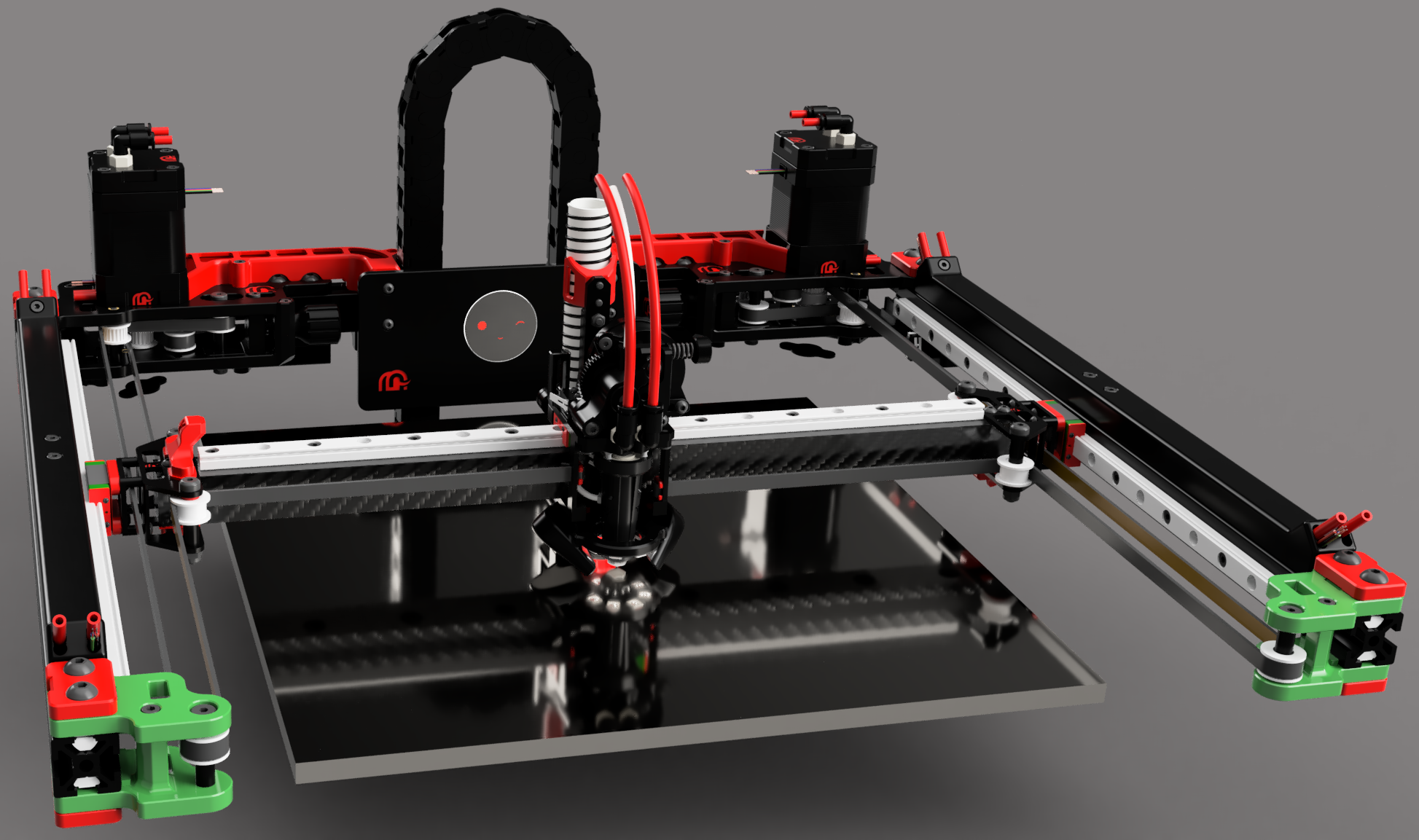 Voron 2.4 / mammoth-3D 2WD Gantry V1.7.3 / X and Y Idler Mount for Voron 2.4