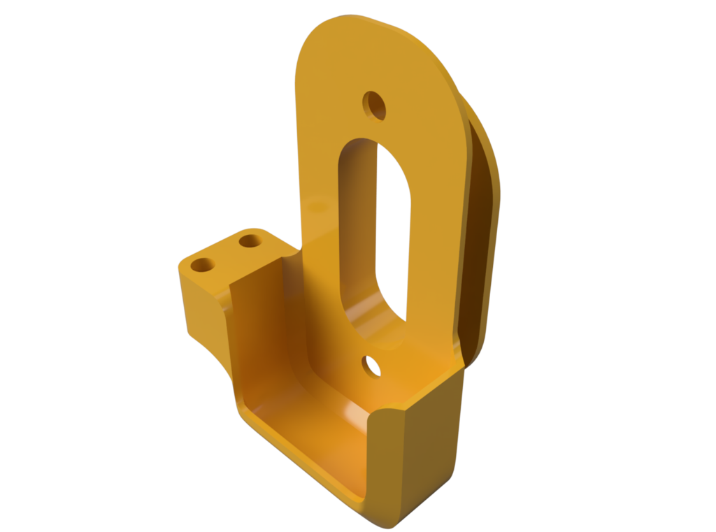 Wall mount for Hama digital multimeter
