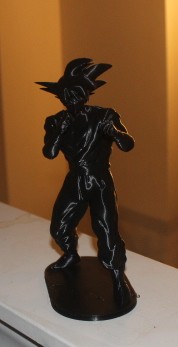 Fighting Goku with base