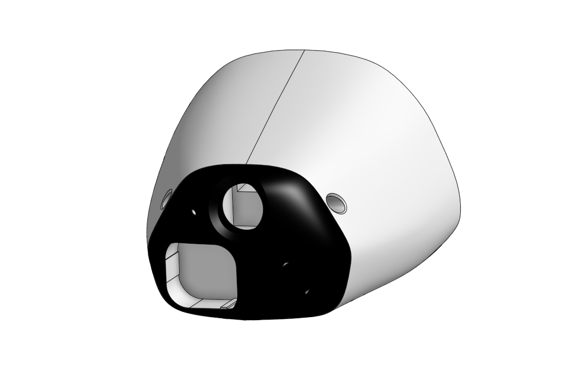 Thumb Pro Mount for AtomRC Dolphin wing