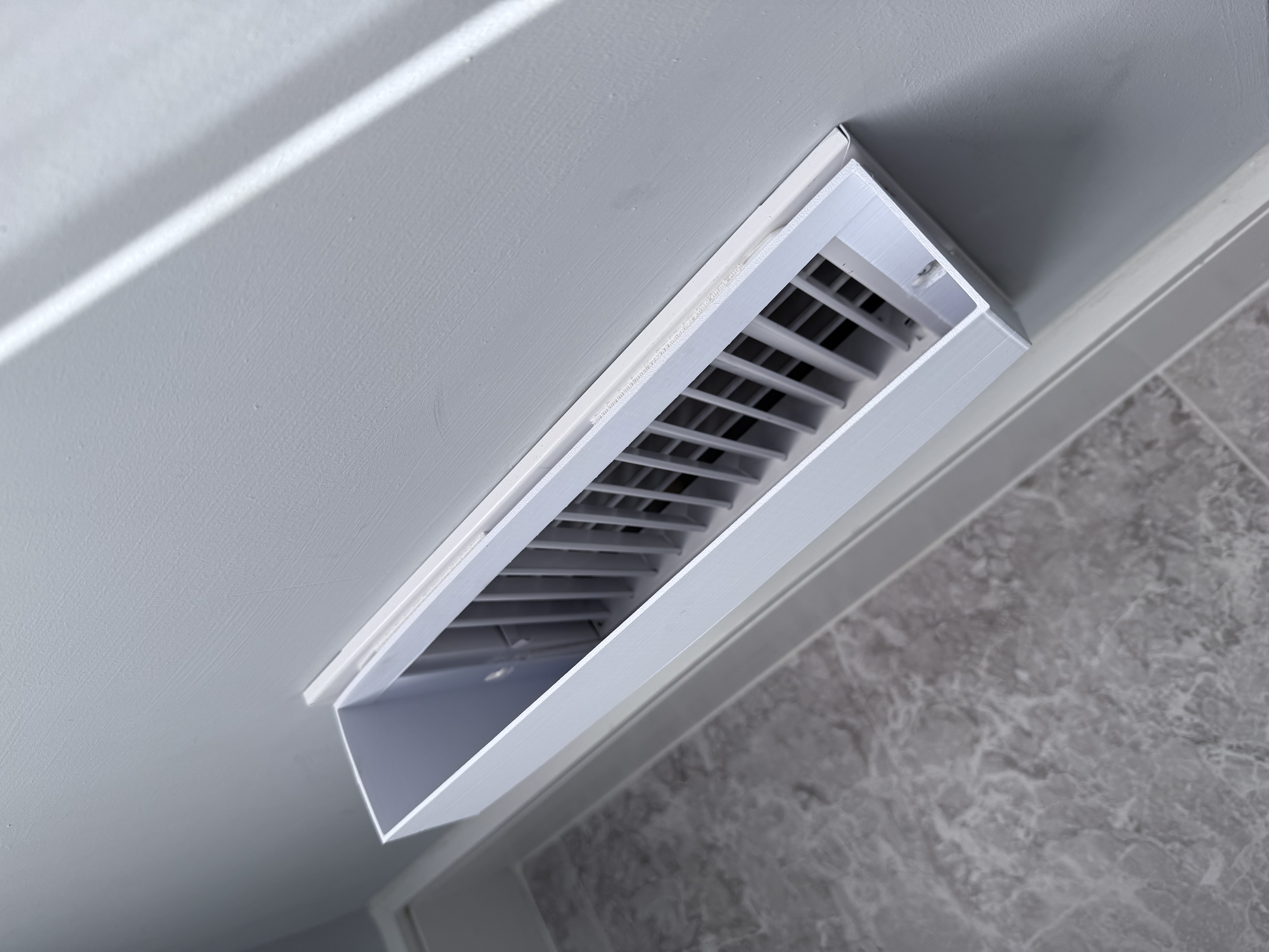 Basic HVAC vent redirect (297mm X 195mm)