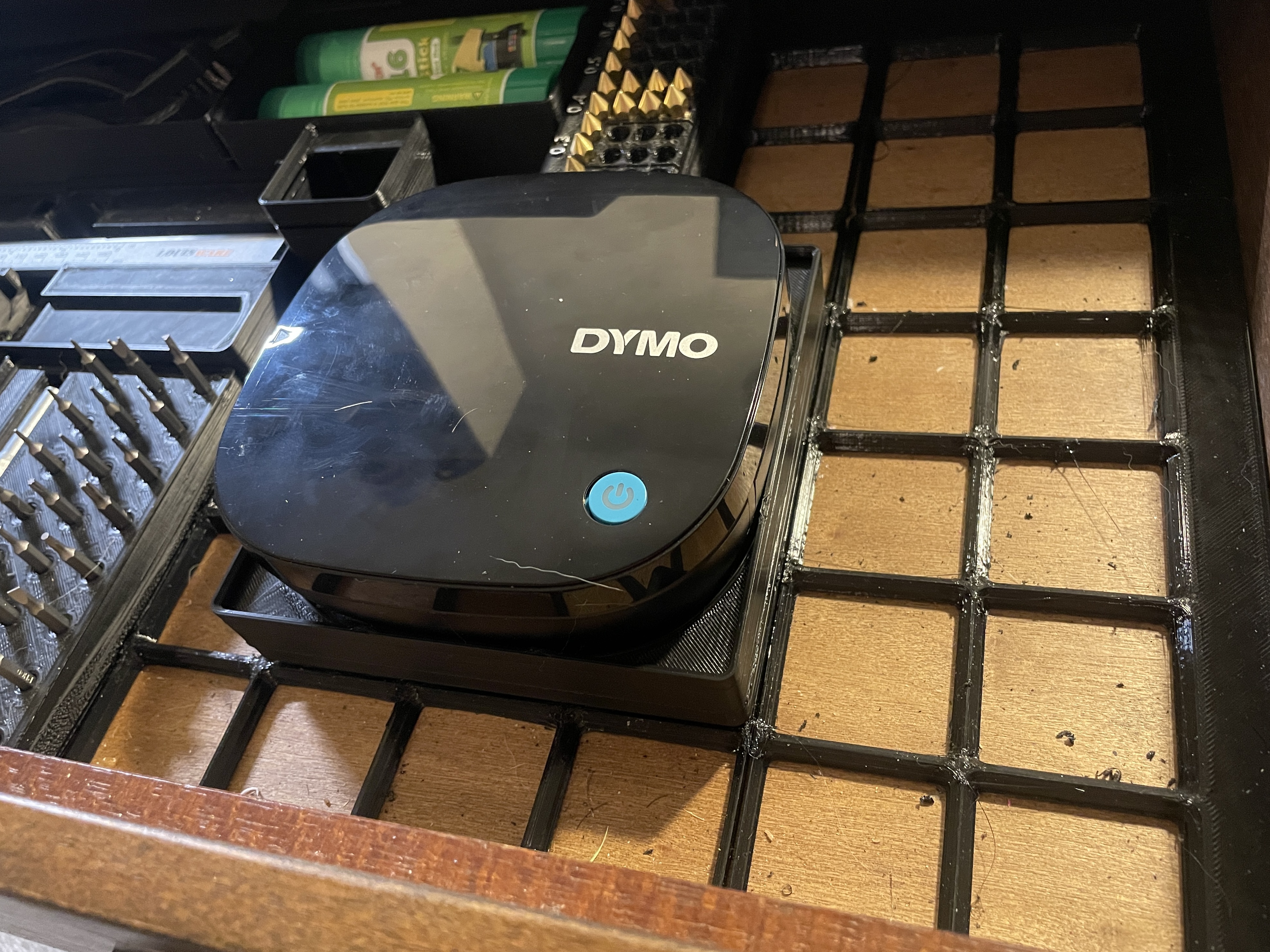 Gridfinity DYMO LetraTag 200B Holder