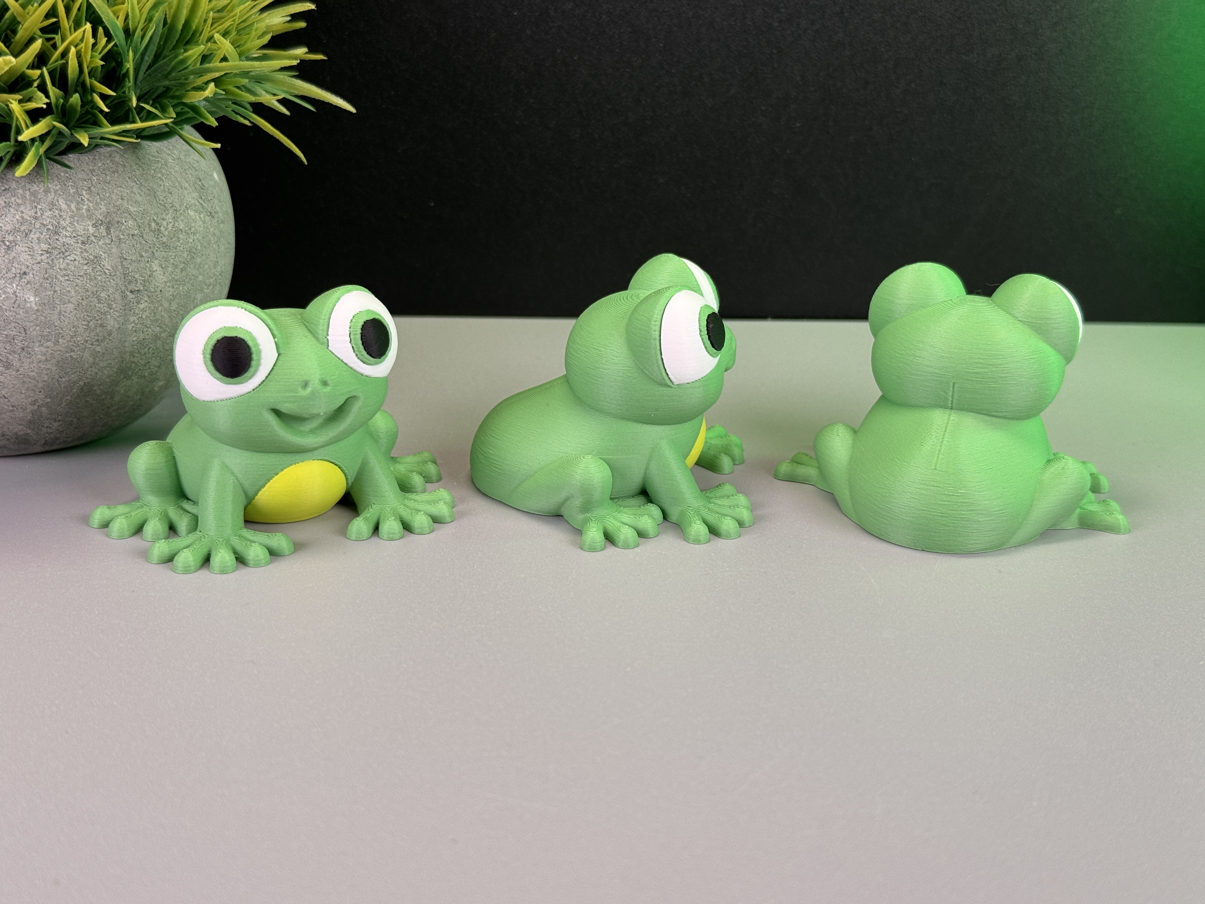Miniatura 3 do modelo 3D Cute Frog