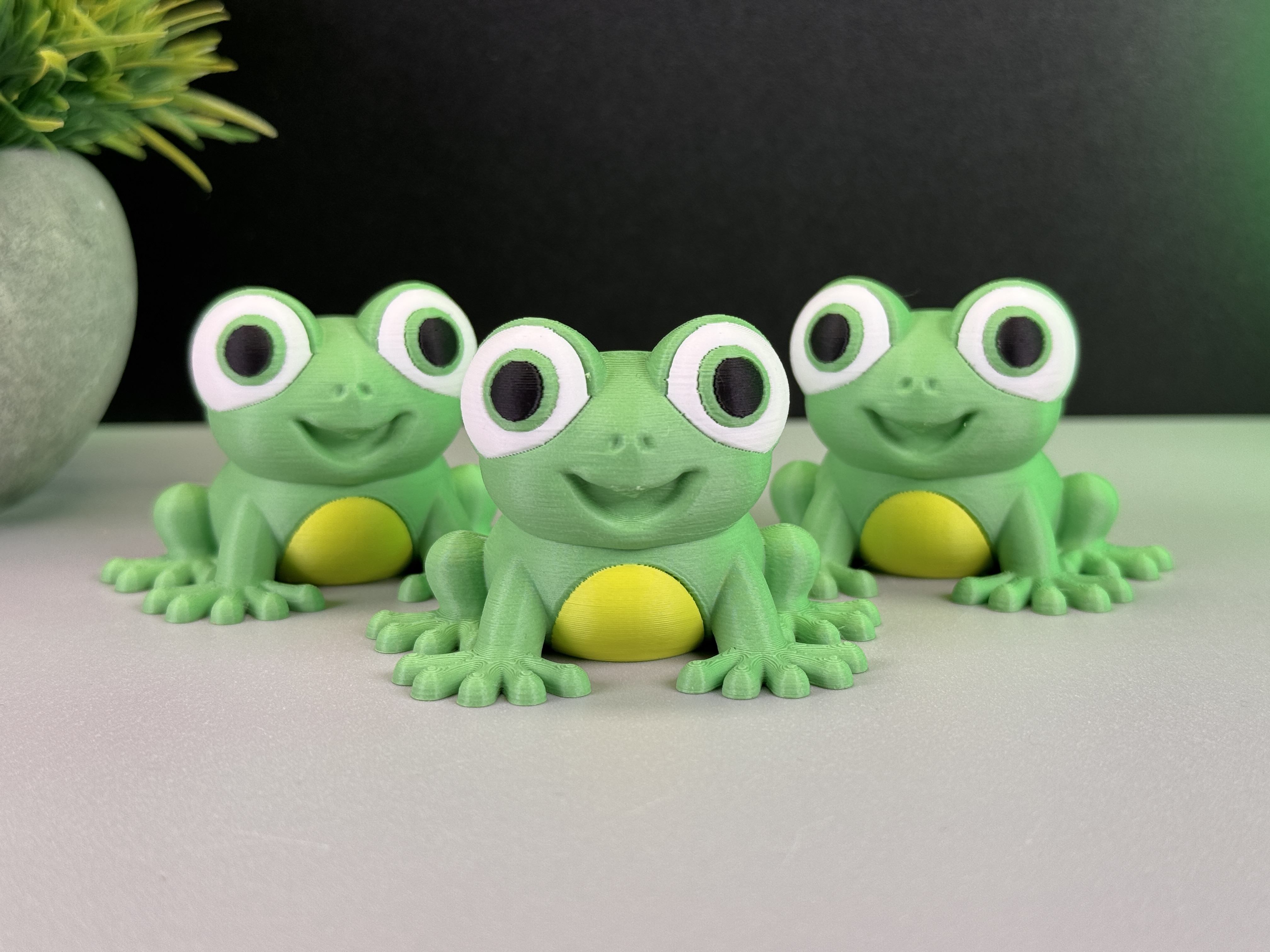 Miniatura 2 do modelo 3D Cute Frog