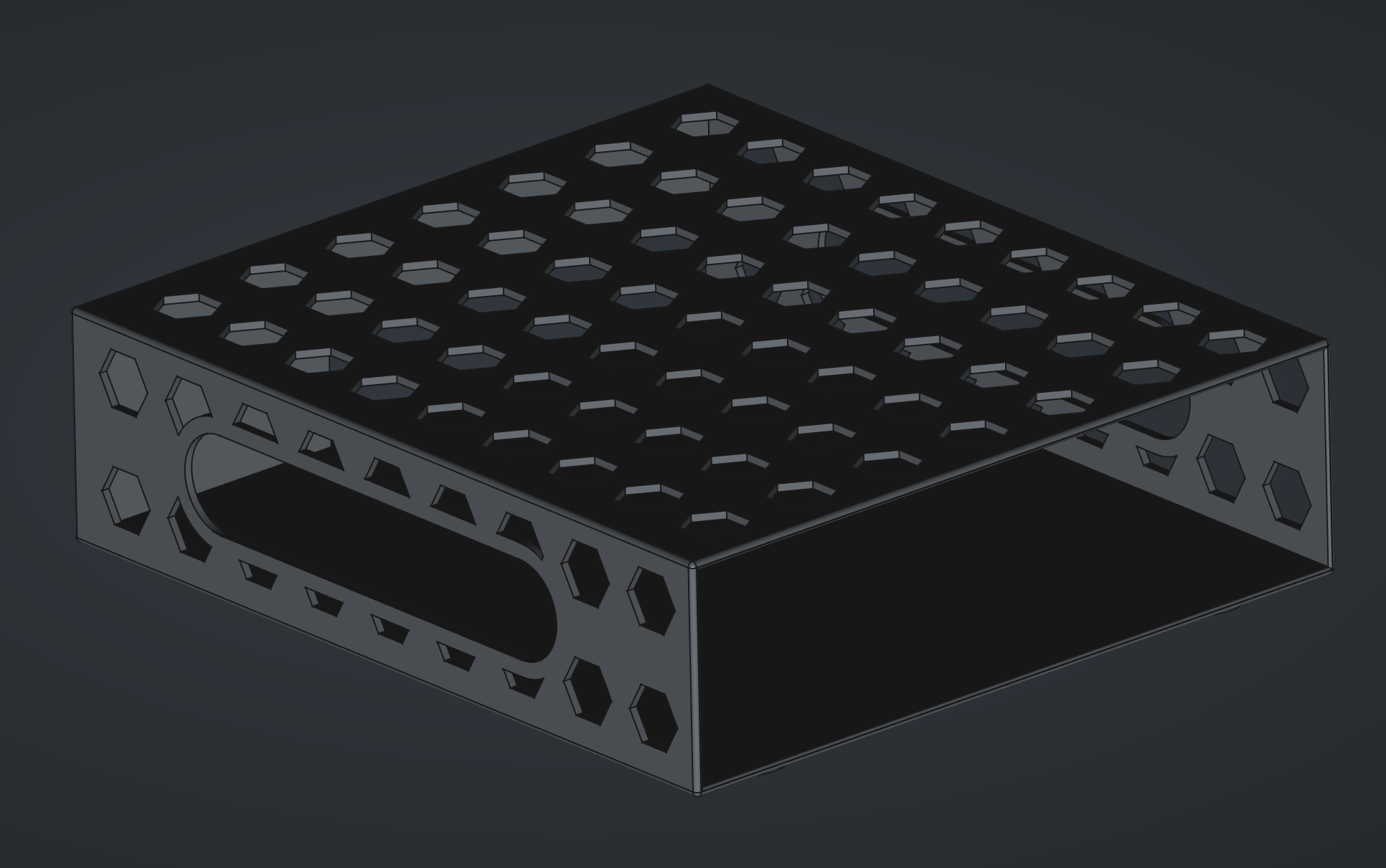 5.25" Disk Drive Desk Enclosure