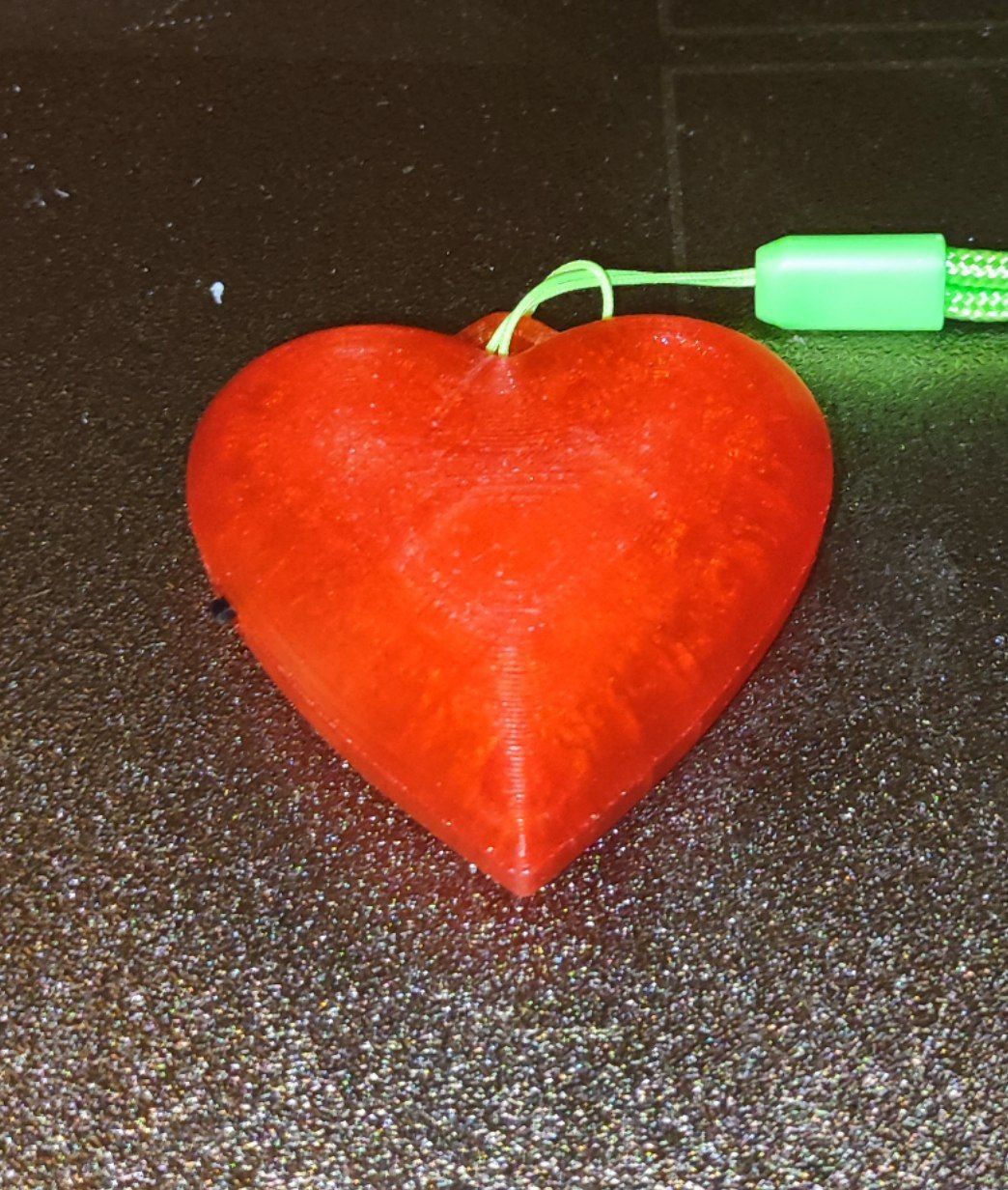Blinking LED Heart, Blinkendes LED-Herz