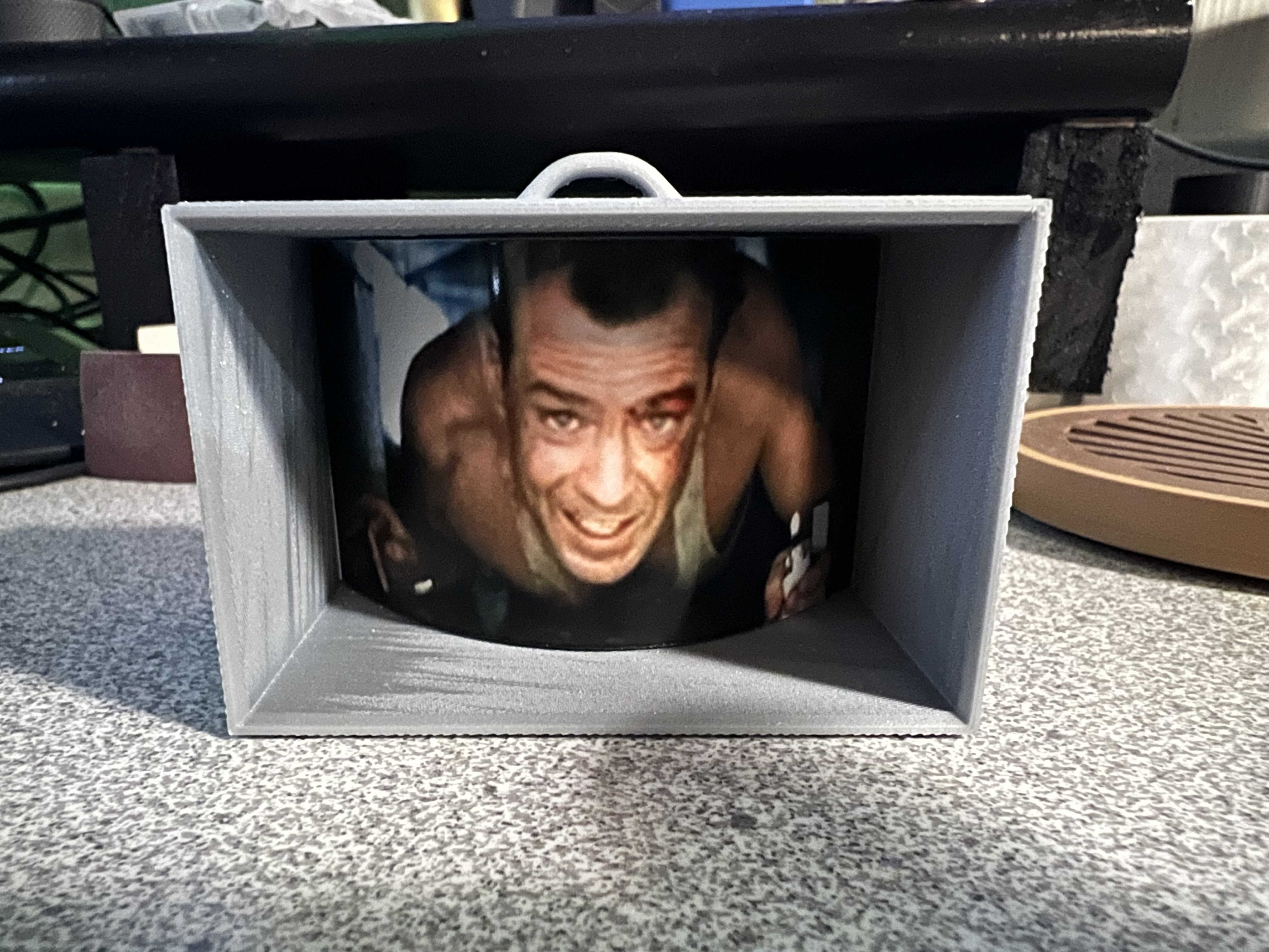 John McClane Die Hard Christmas Ornament "Yeppee-Ki-Yay" 3D model thumbnail