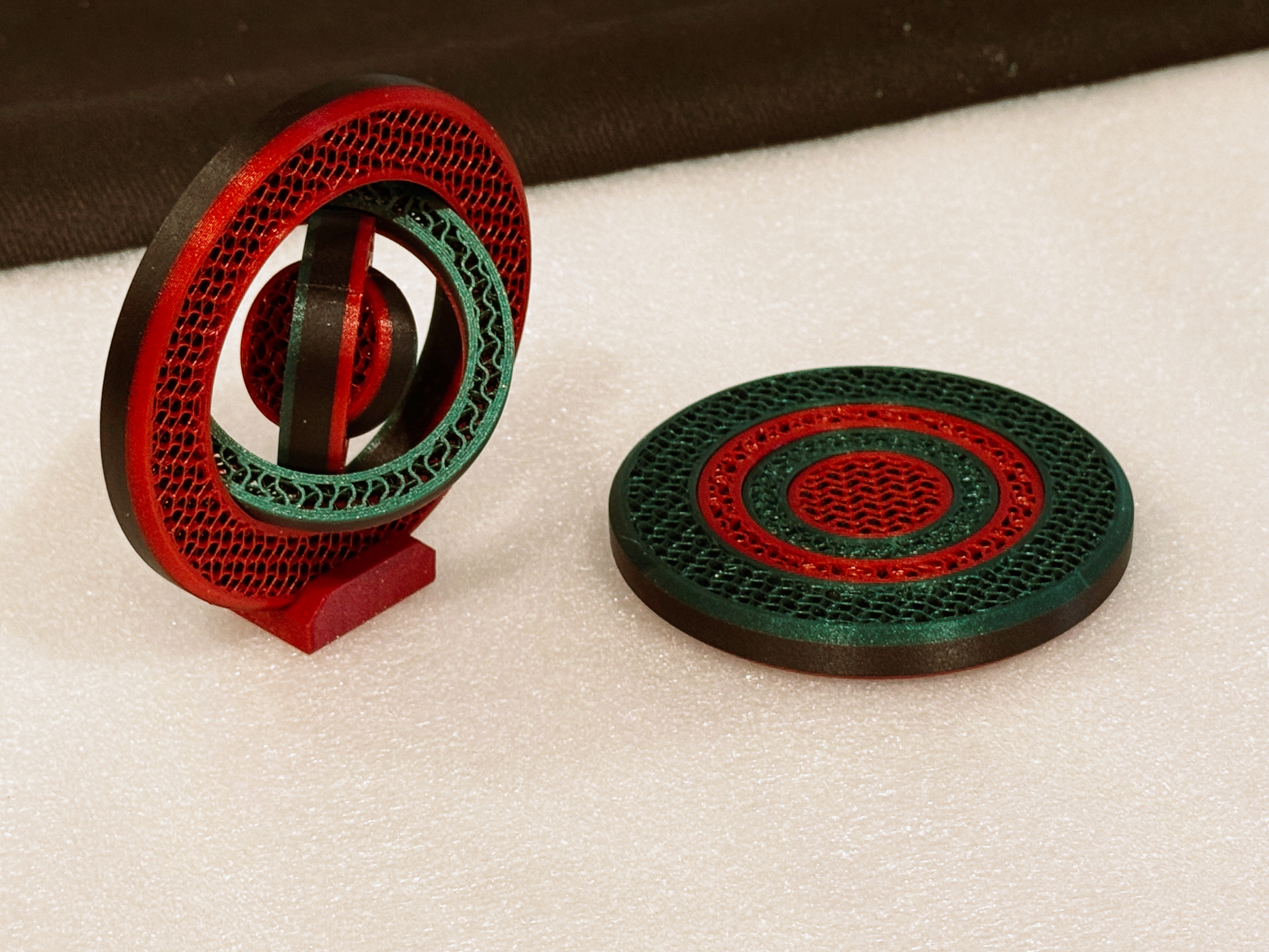 Holiday Coaster - Fidget - Ornament (toture test)