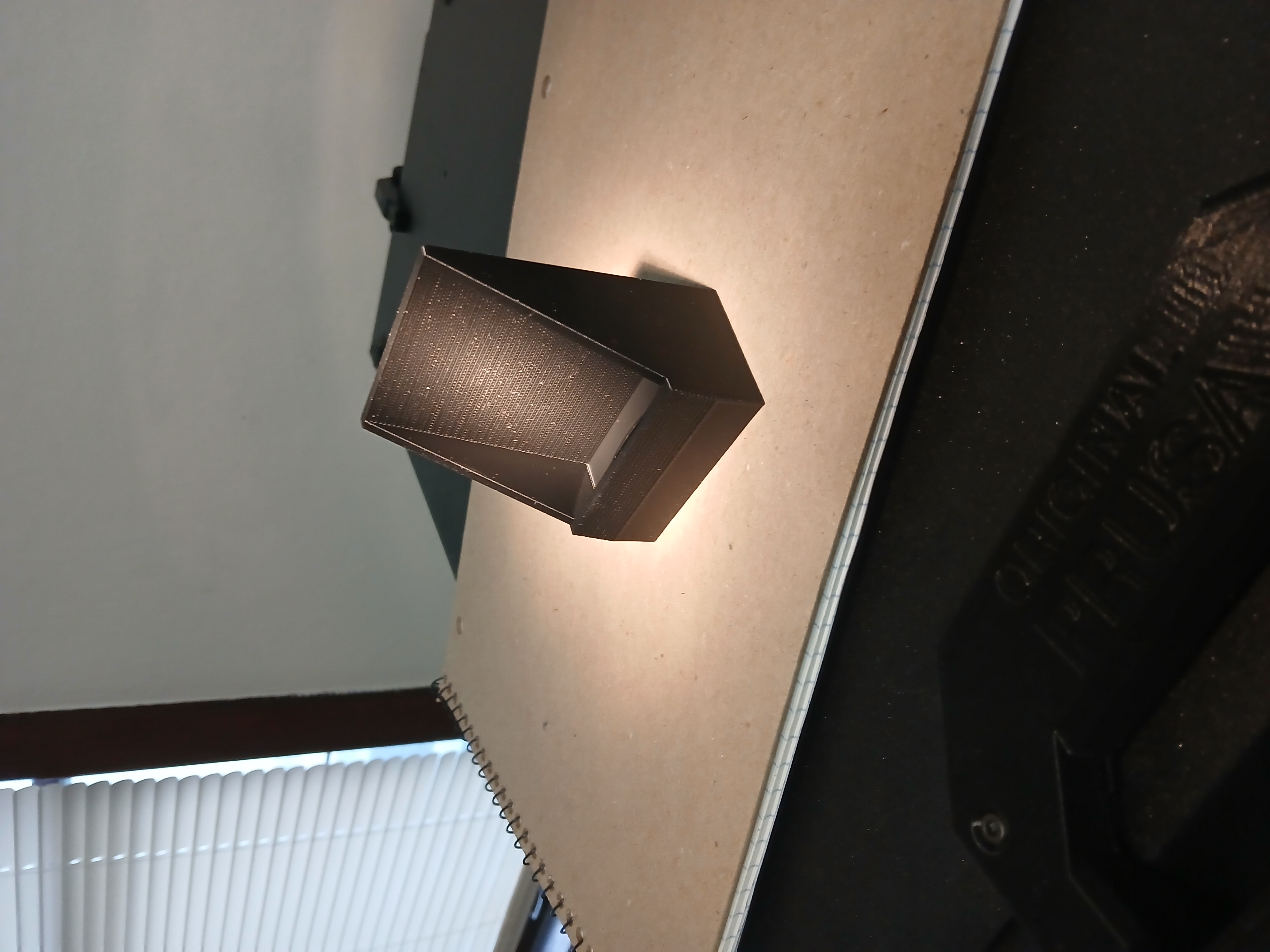 Vertical Business Card Holder with space for weights