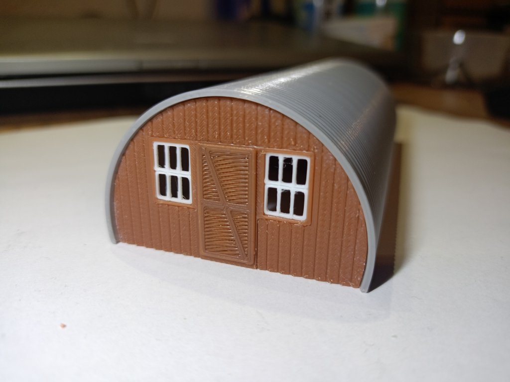 Nissenhütte / Nissen Hut in H0 / 1:87