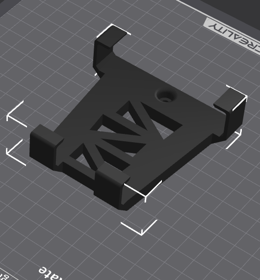 Wider Citroen Phone Mount (remix)