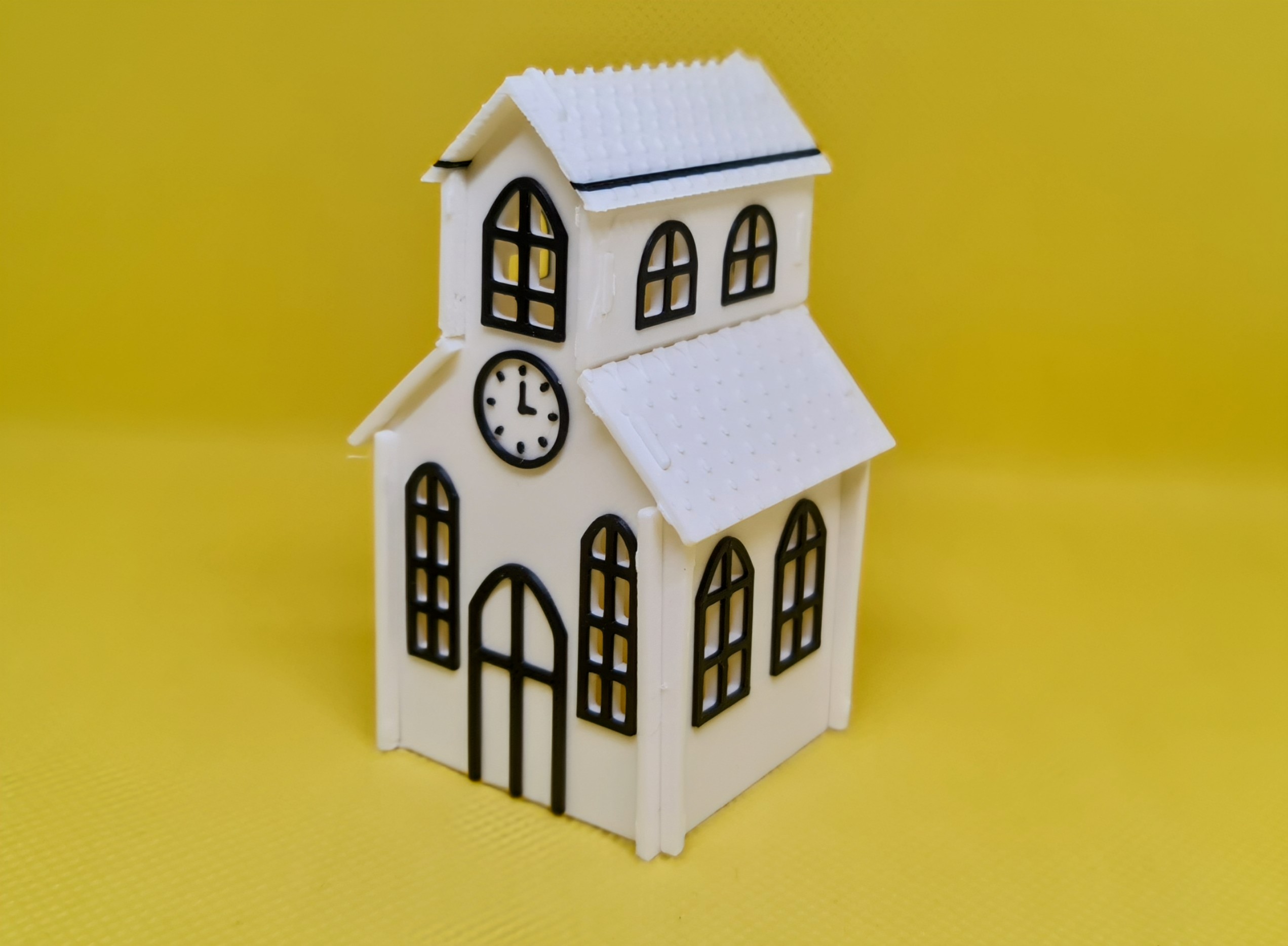 Christmas Card with a Small Church Puzzle — miniatura 3