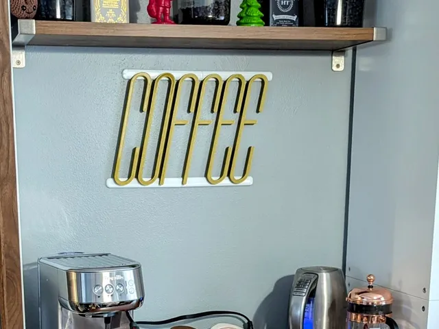 Coffee Wall Sign