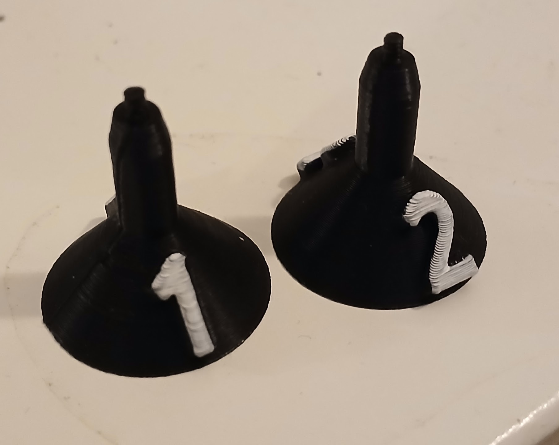 Exodus Proxima Centauri Ship Miniature Flight Stand with Numbers (1.5mm bore)