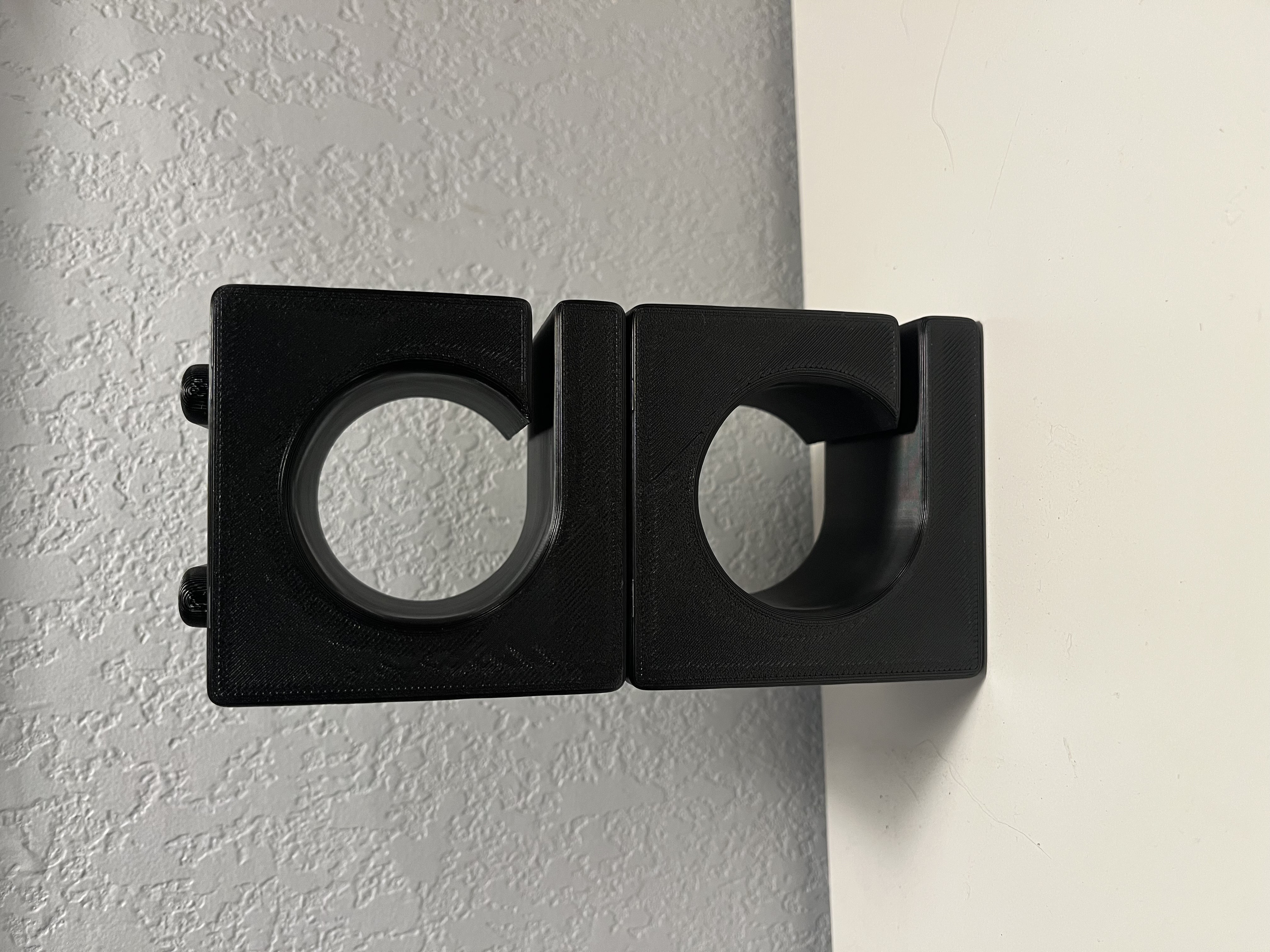 Stackable wrapping paper holder/dispenser with wall mount — miniatura 6
