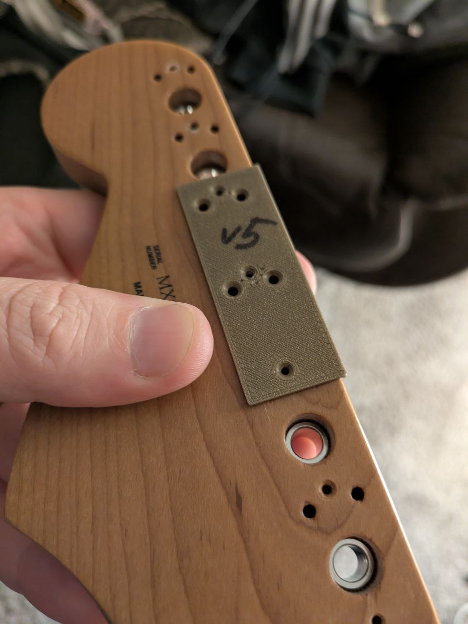 Fender Stratocaster Gotoh Tuner Drill Jig
