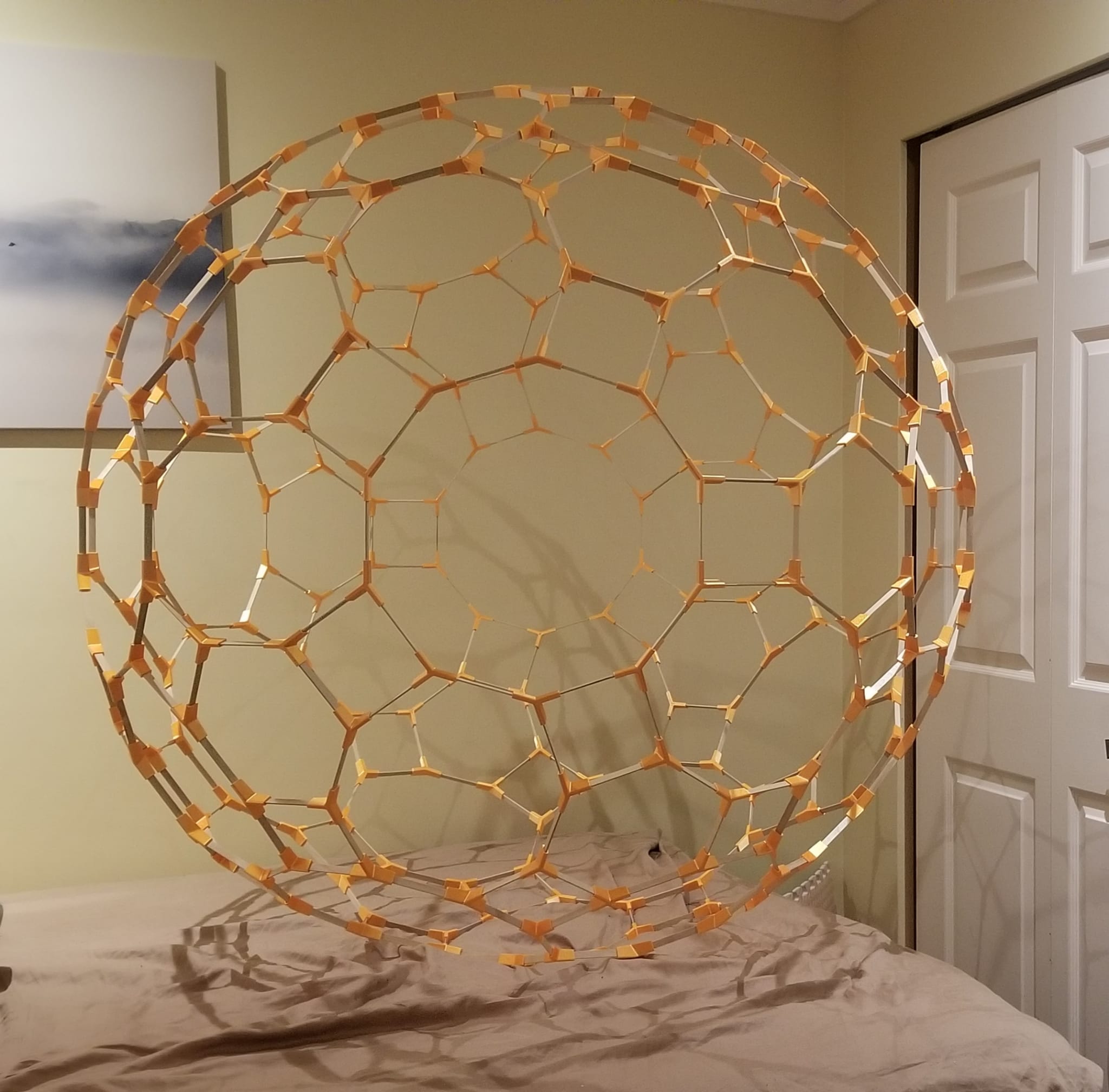 Popsicle Stick Truncated Rhombicosidodecahedron