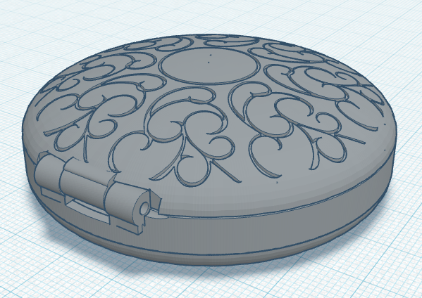 Decorative Container / Pocket Watch Casing. — miniatura 2