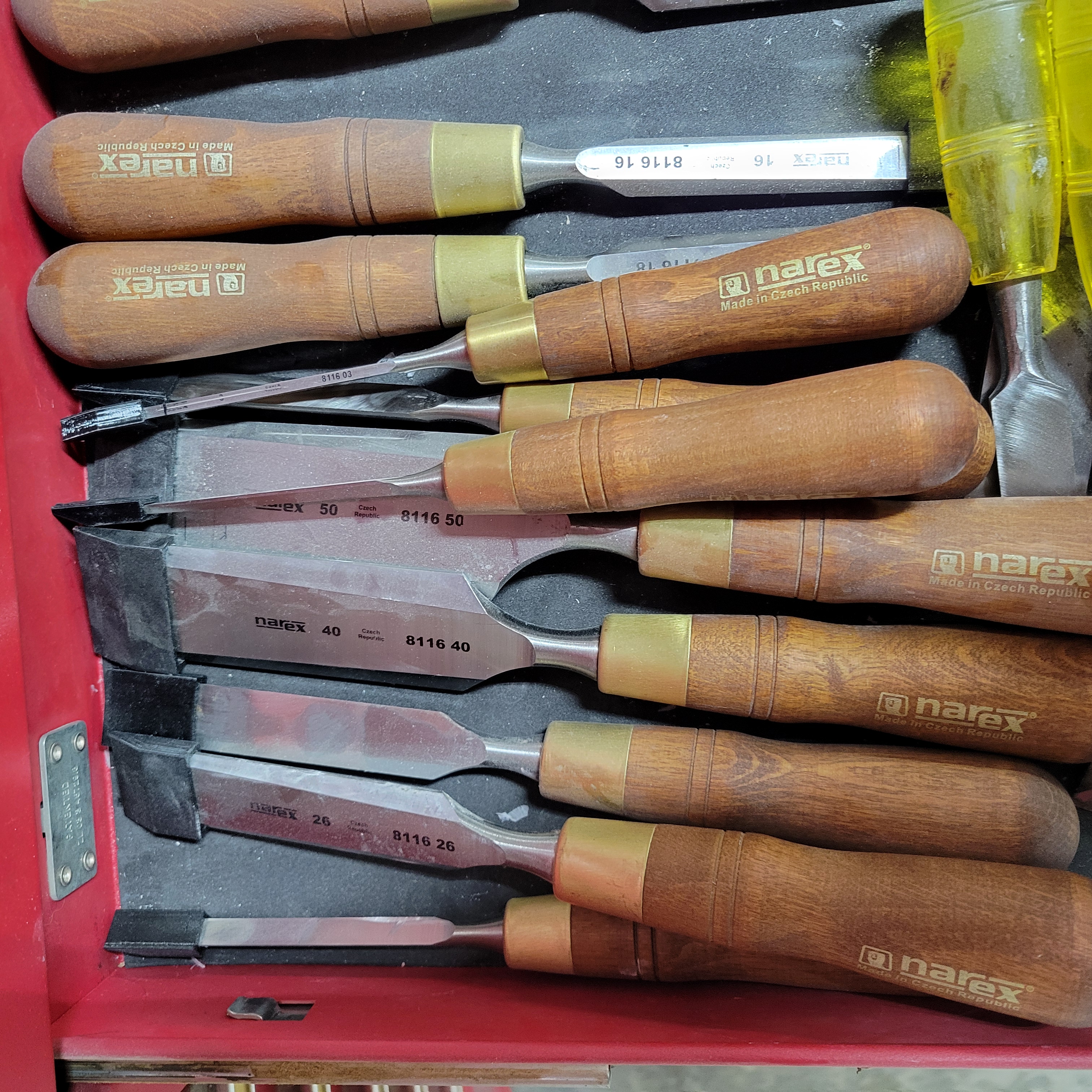 Miniatura 2 do modelo 3D Narex chisel protective caps