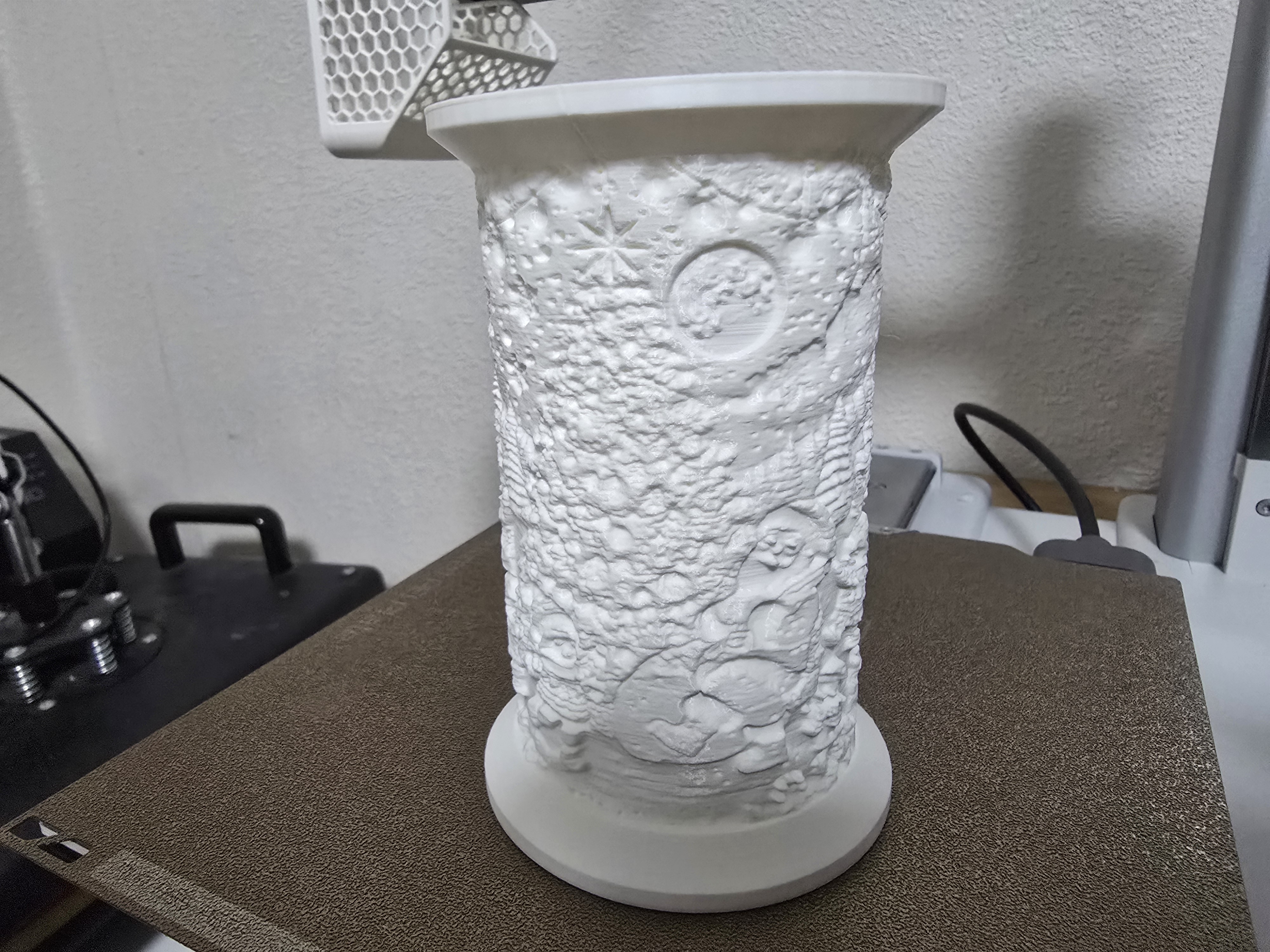 lithopane christmas with santa — thumbnail 2
