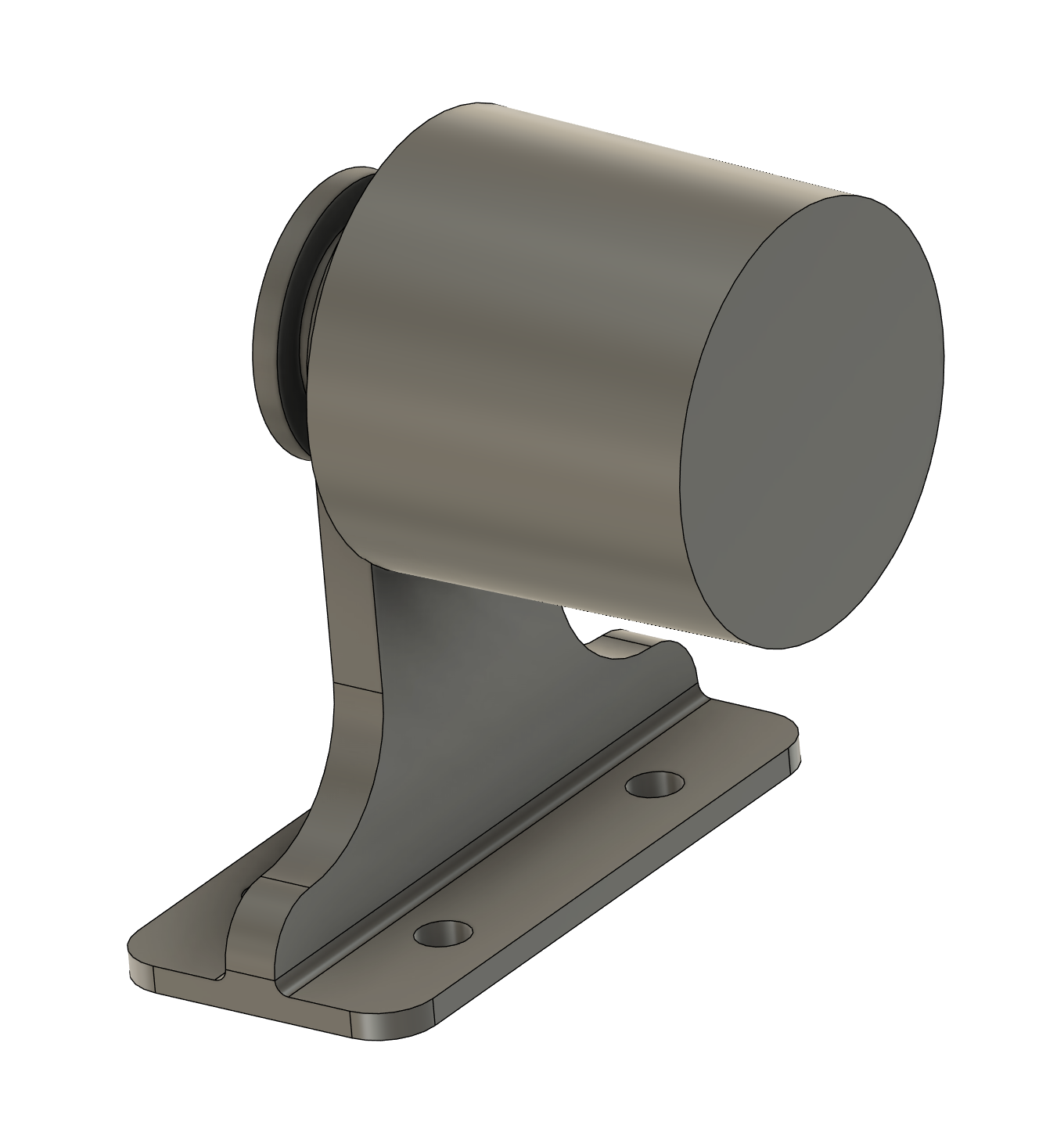 Roll Dispenser Stand (parametric) — thumbnail 3