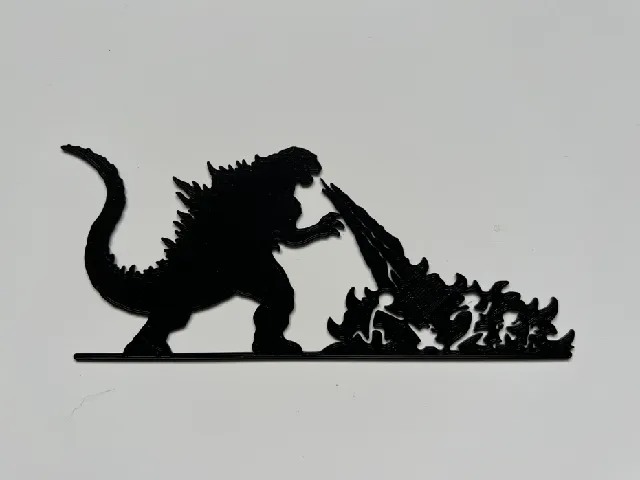 Godzilla Wall Art #4