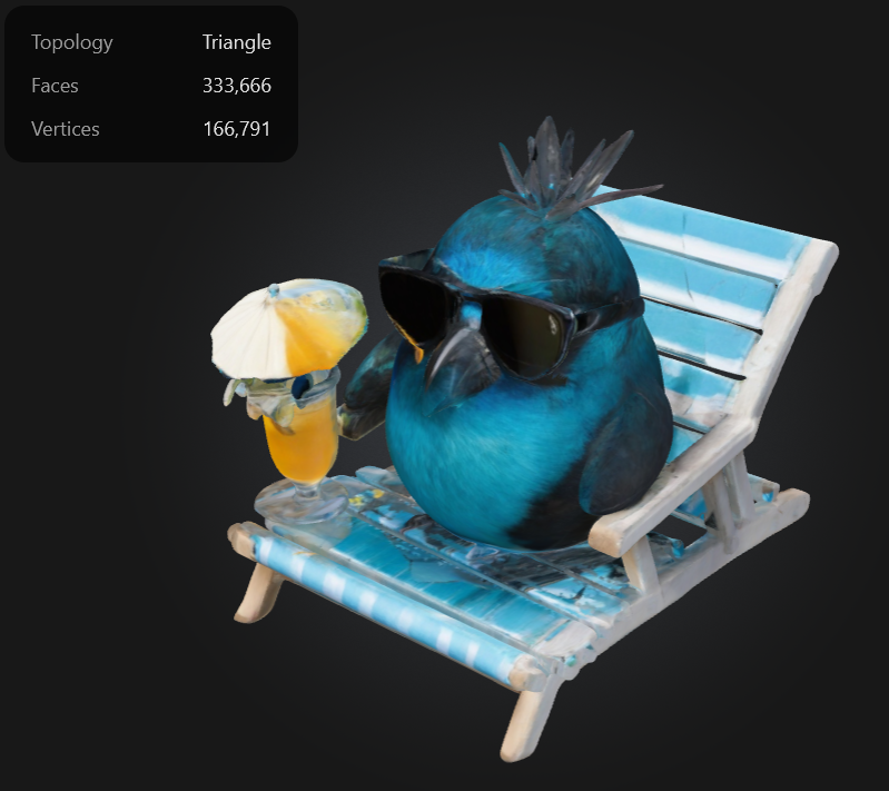 Summer Chilling Bird