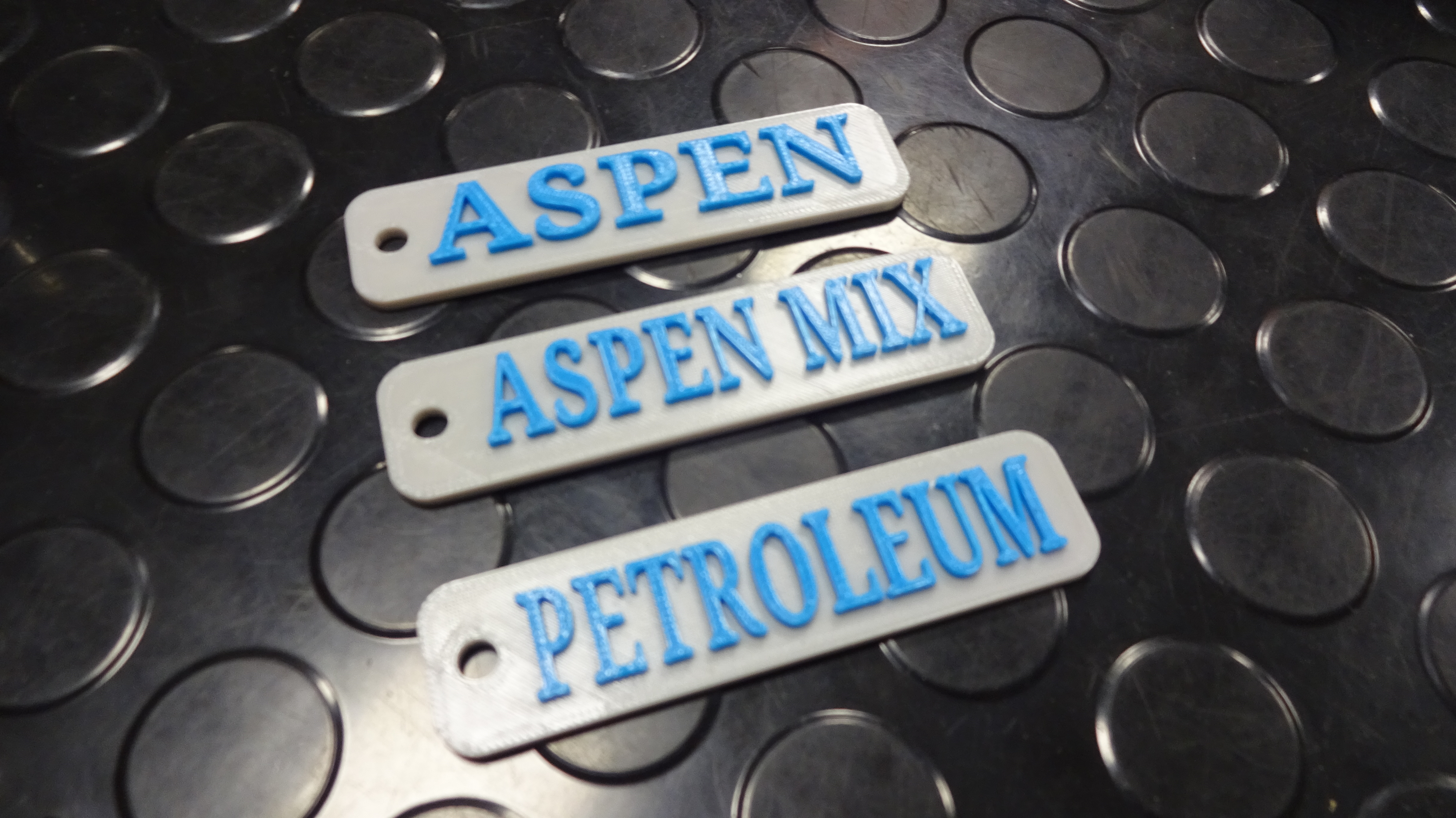 aspen petroleum fuel lable tags