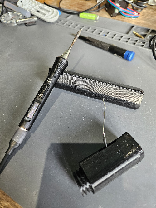 TS80P Case and Solder Dispencer