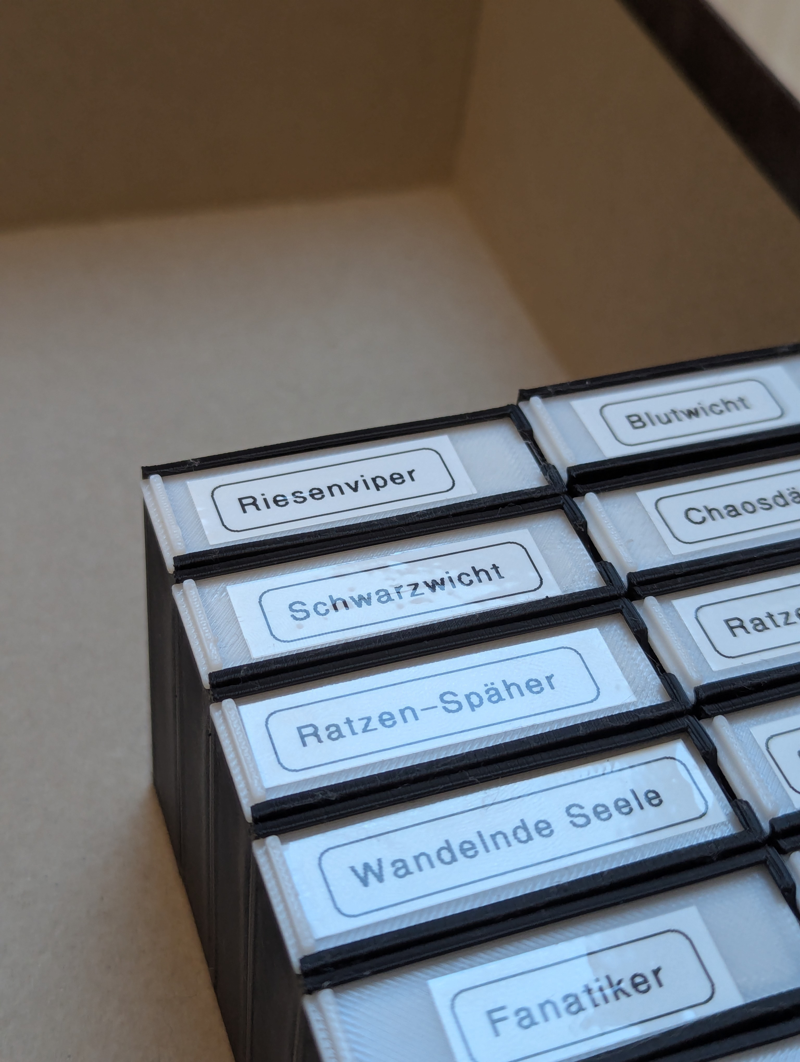Lid for Monsterbox Gloomhaven Jaws of the Lion organizer