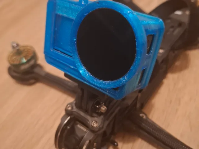 Protective TPU case for Osmo Action 3-4-5 with ND filter