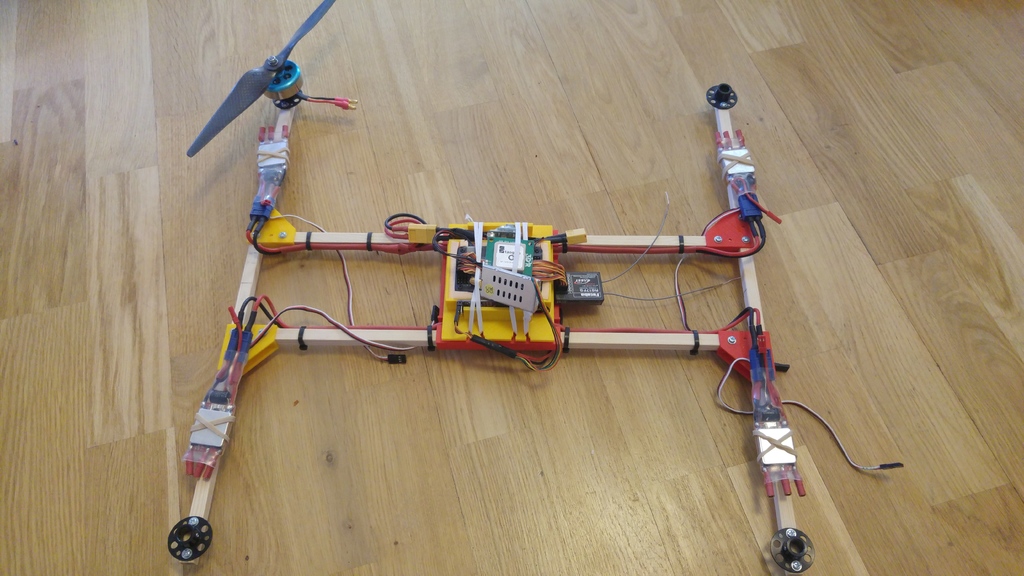 Simple Multirotor System For 10mm AND 1/2 Inch Booms AND Pipes By Mei ...