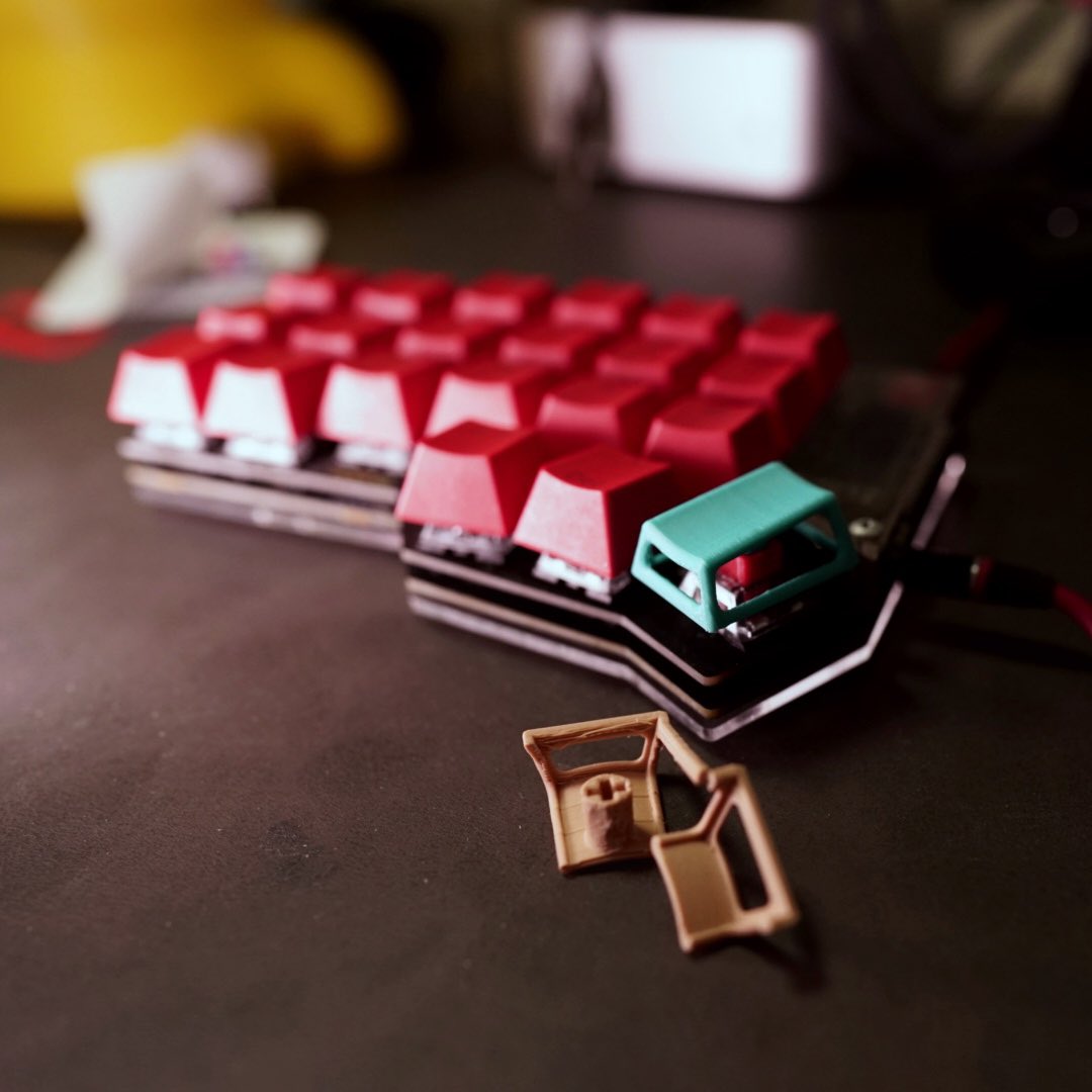 Skeleton keycap