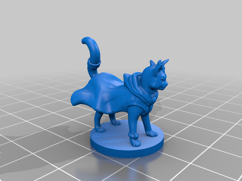 Sorcerer cat by Schlossbauer | Download free STL model | Printables.com