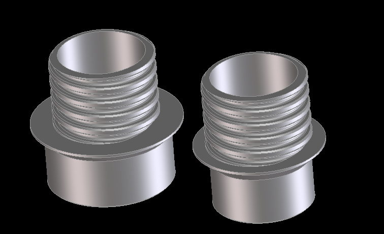 Vacuumdapter DN50/DN40 to hose inside 38mm